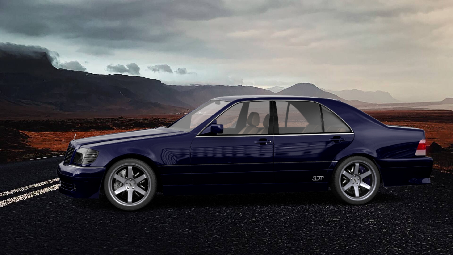 Mercedes S Class Sedan 1992