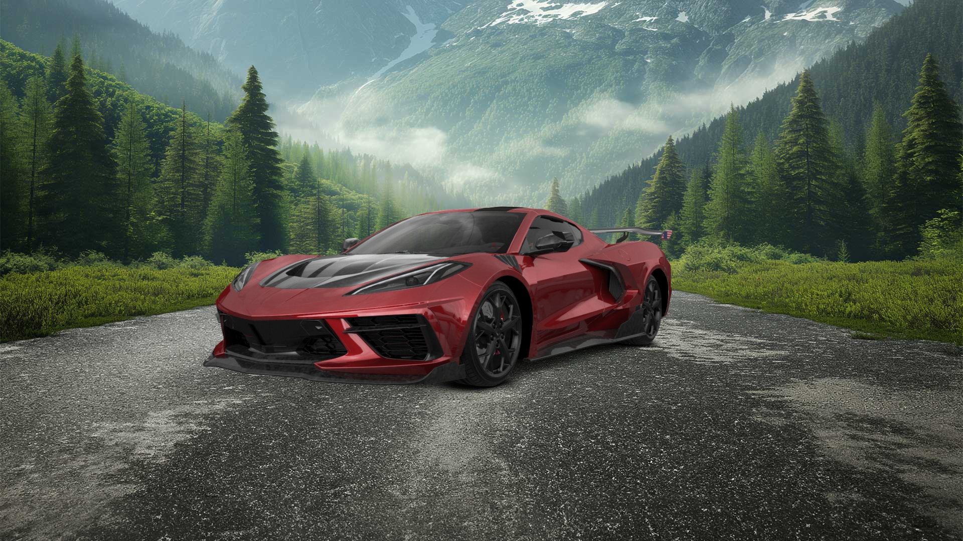 Chevrolet Corvette 2 door targa top 2020
