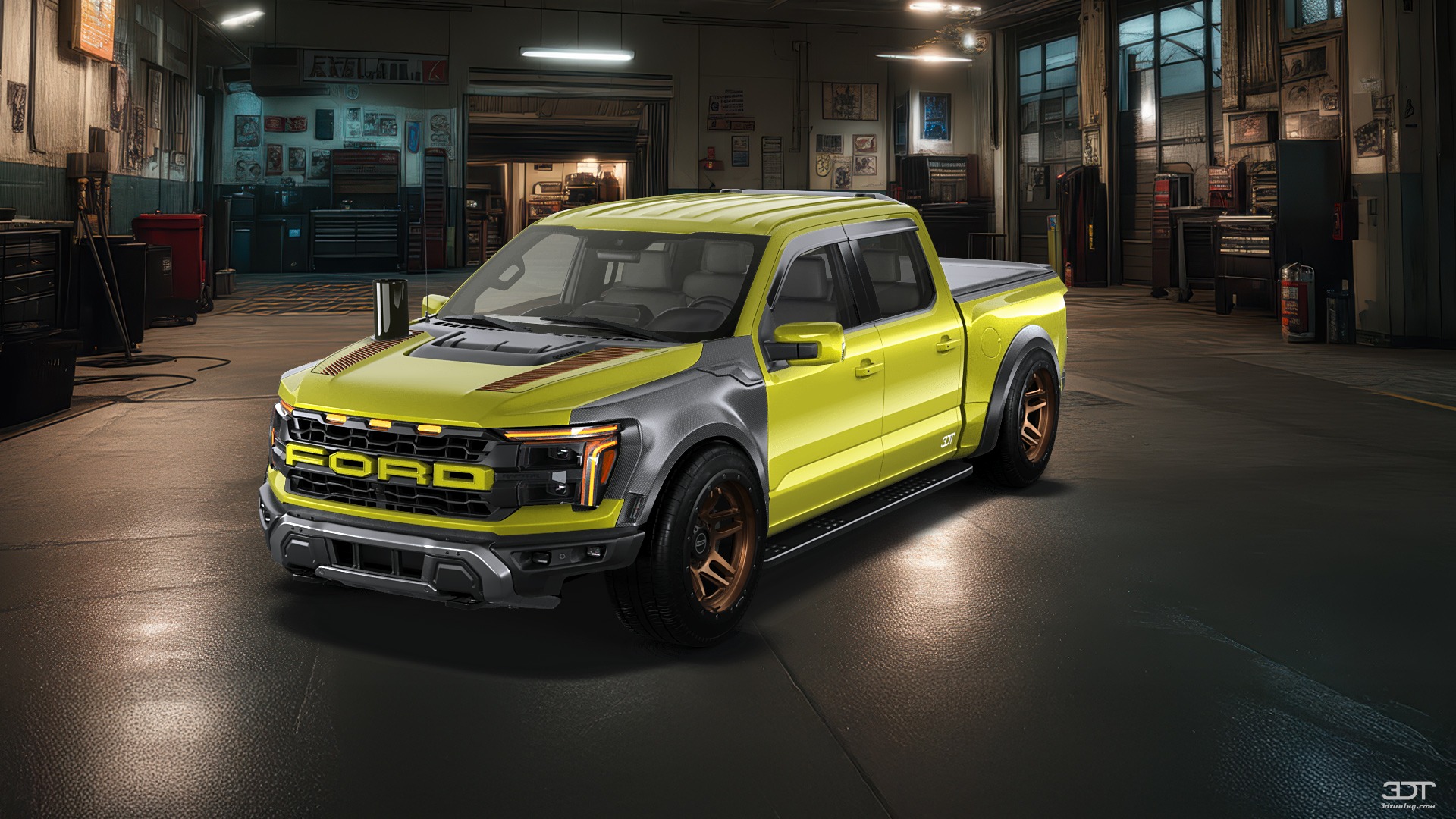 Ford F-150 Raptor 4 Door pickup truck 2024 tuning