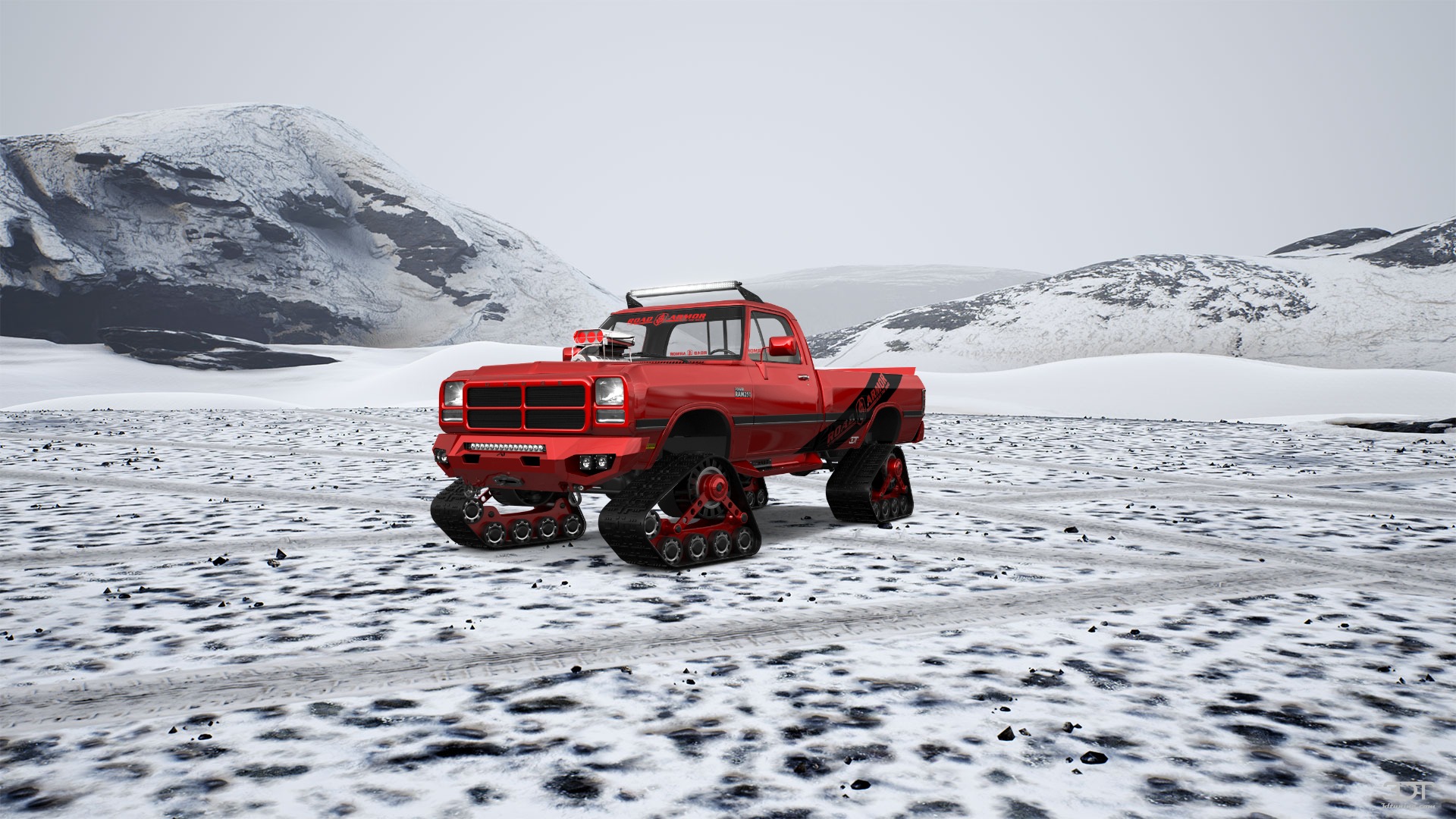 Dodge Ram 2 Door pickup truck 1991