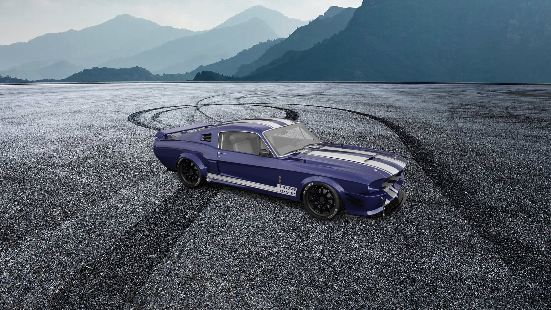 Mustang GT500 2 Door Coupe 1968