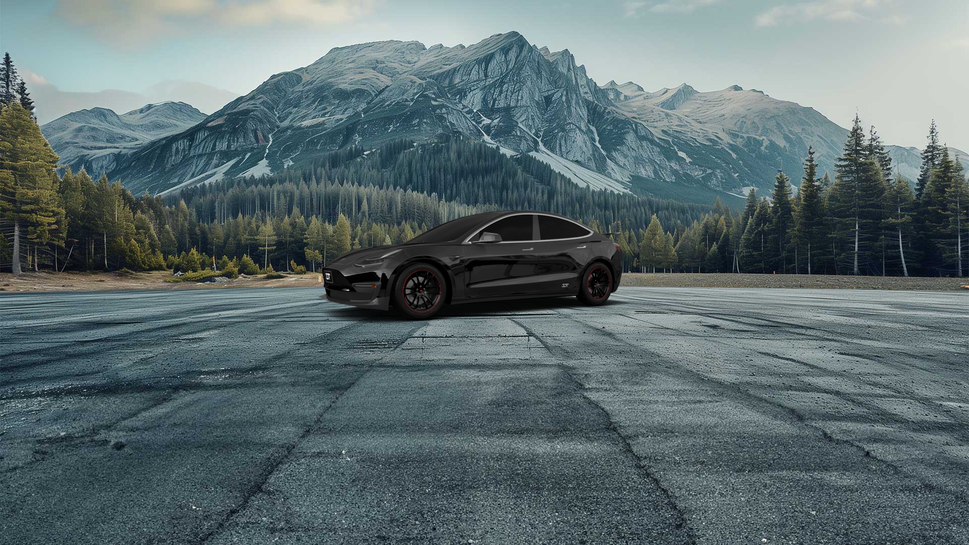 Tesla Model 3 4 Door Saloon 2017 tuning