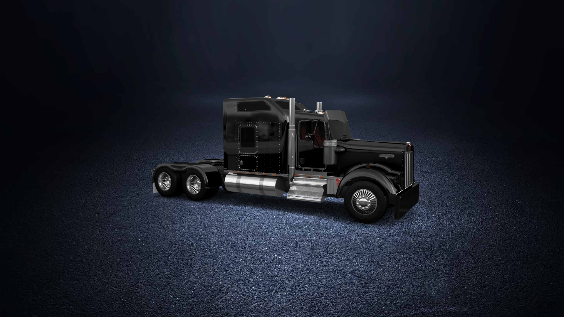 Kenworth W900 Sleeper Cab Truck 2015