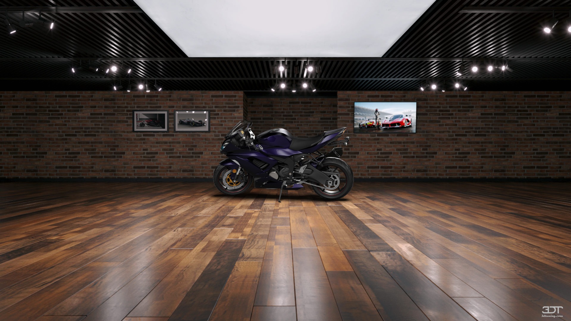 Kawasaki Ninja ZX 6R Sport Bike 2015 tuning