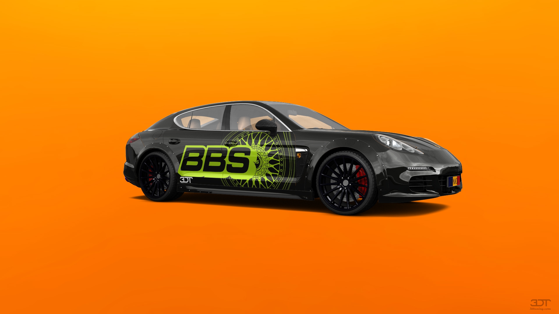 Porsche Panamera 4 door fastback saloon 2011 tuning