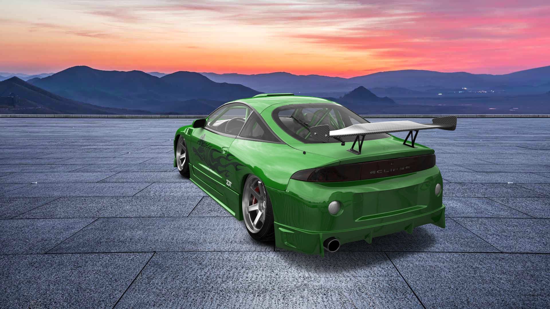 Mitsubishi Eclipse GSX Coupe 1995 tuning