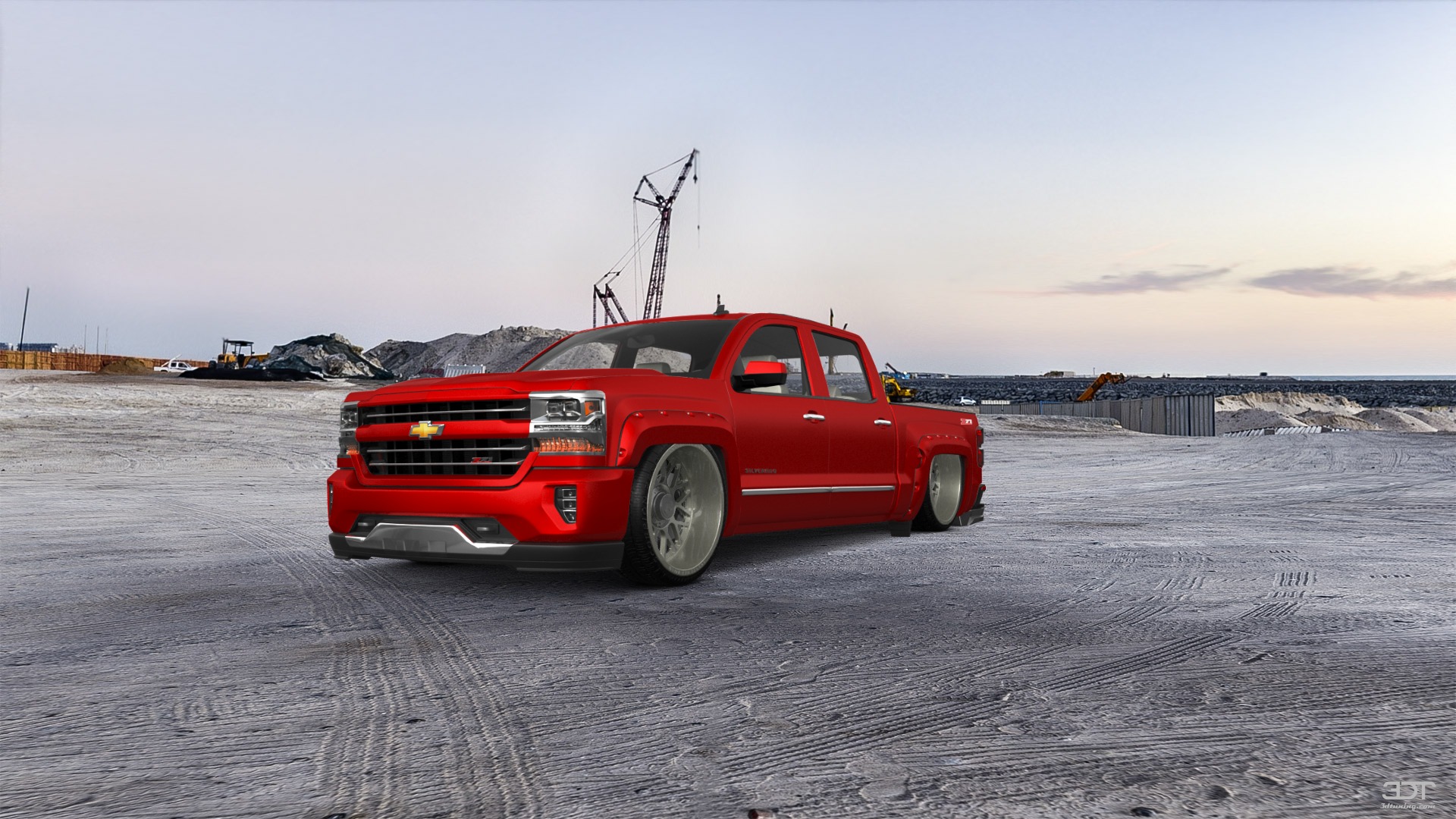 Chevrolet Silverado 1500 4 Door pickup truck 2016 tuning