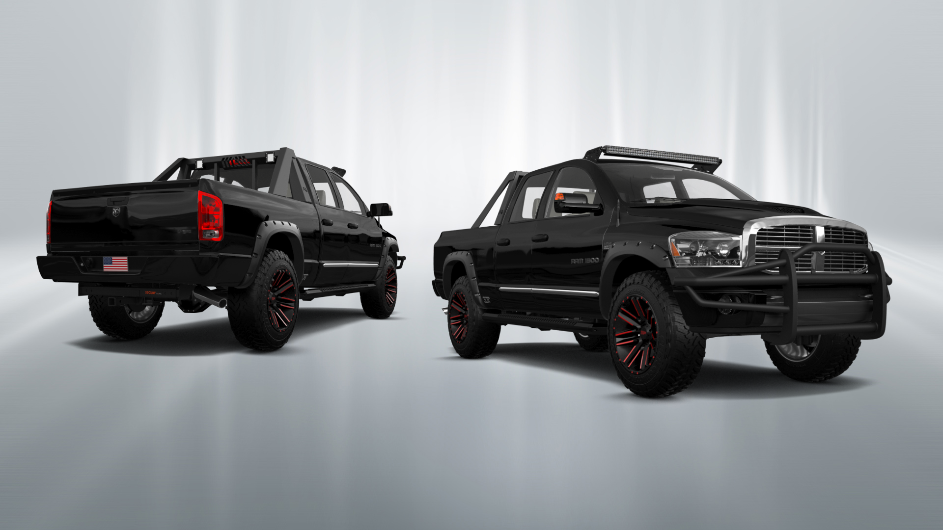 Dodge Ram 1500 Quad-Cab 4 Door pickup truck 2006