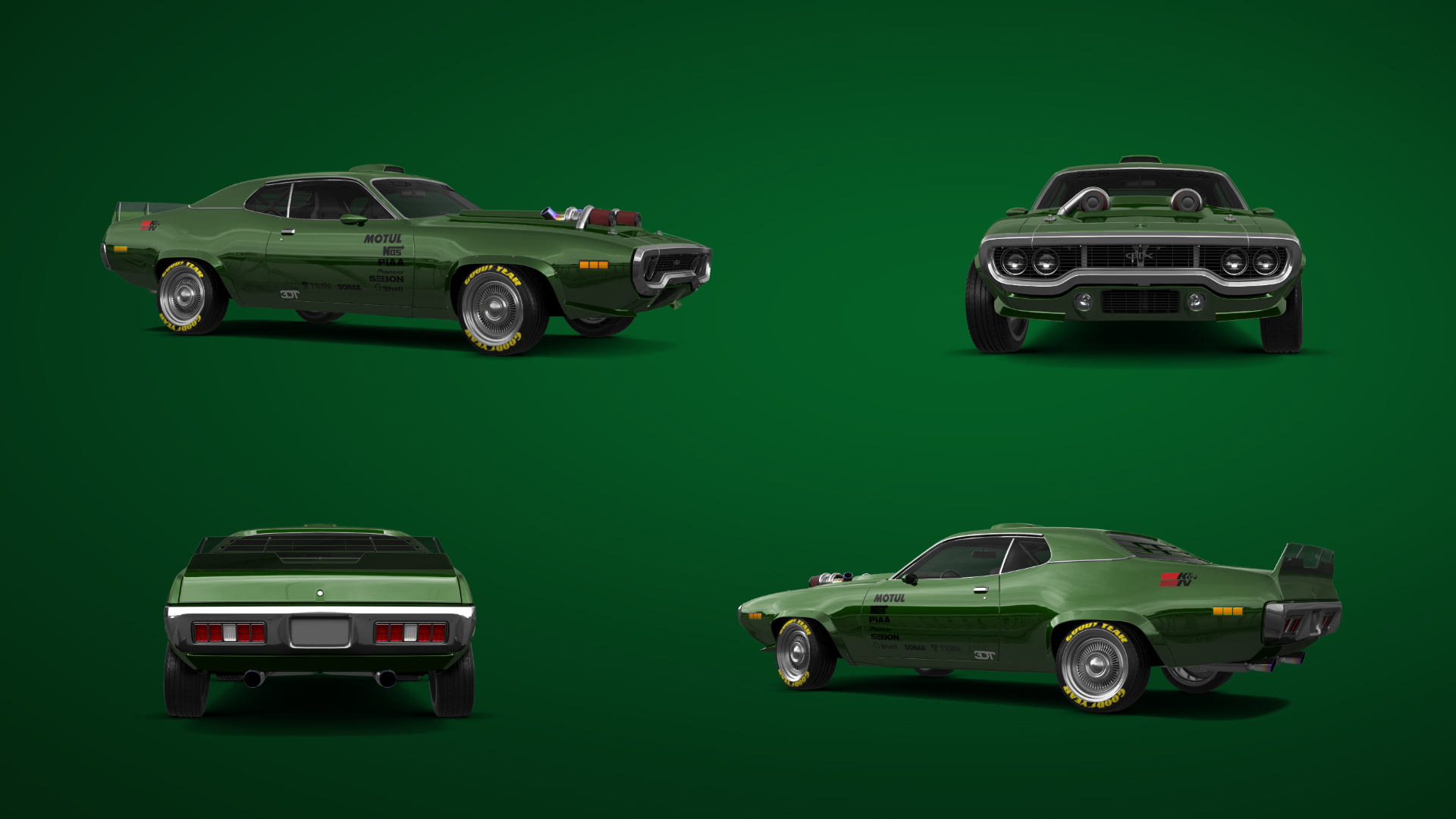 Plymouth GTX 2 Door Hardtop 1971