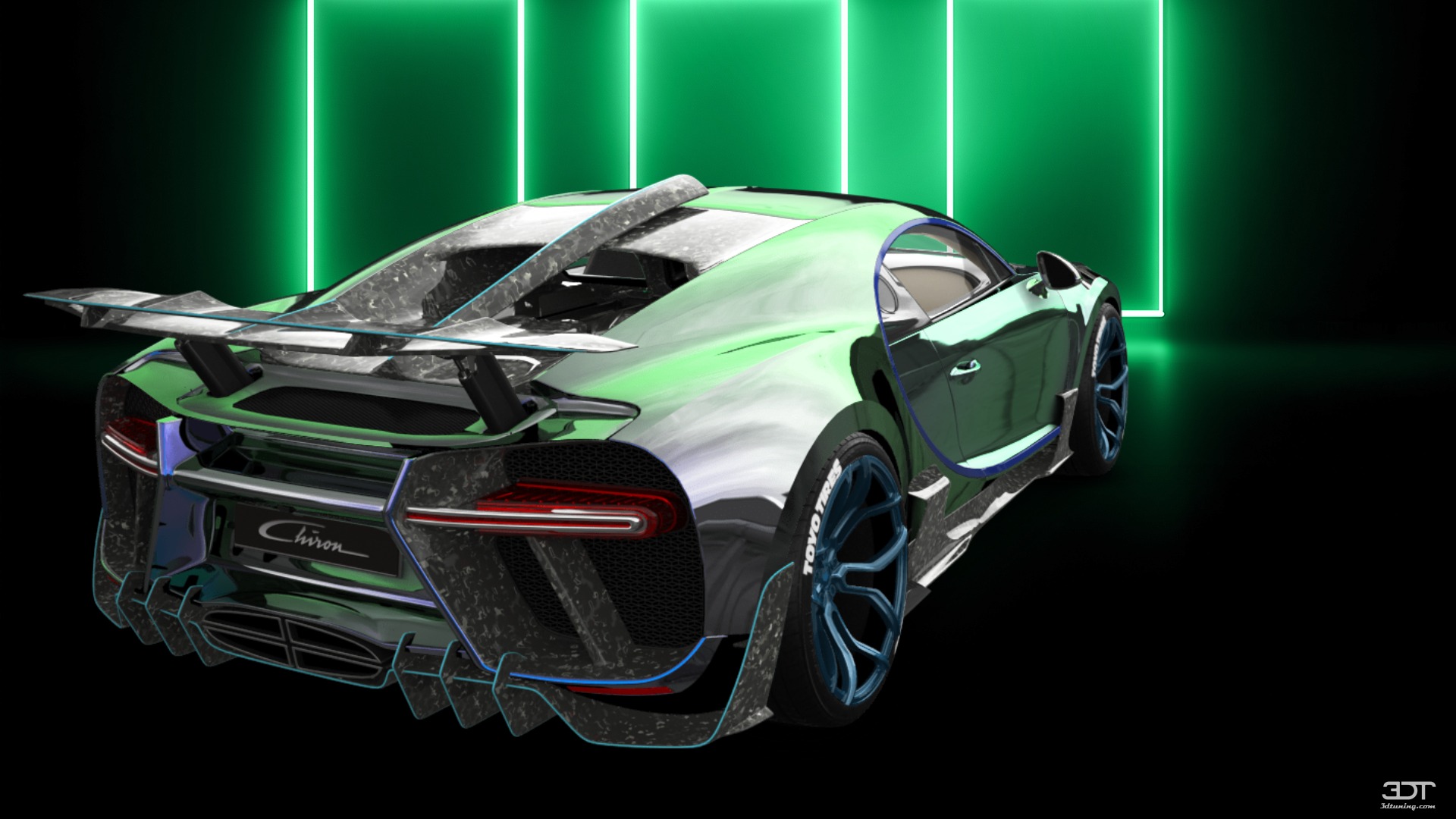 Bugatti Chiron 2 Door Coupe 2016 tuning