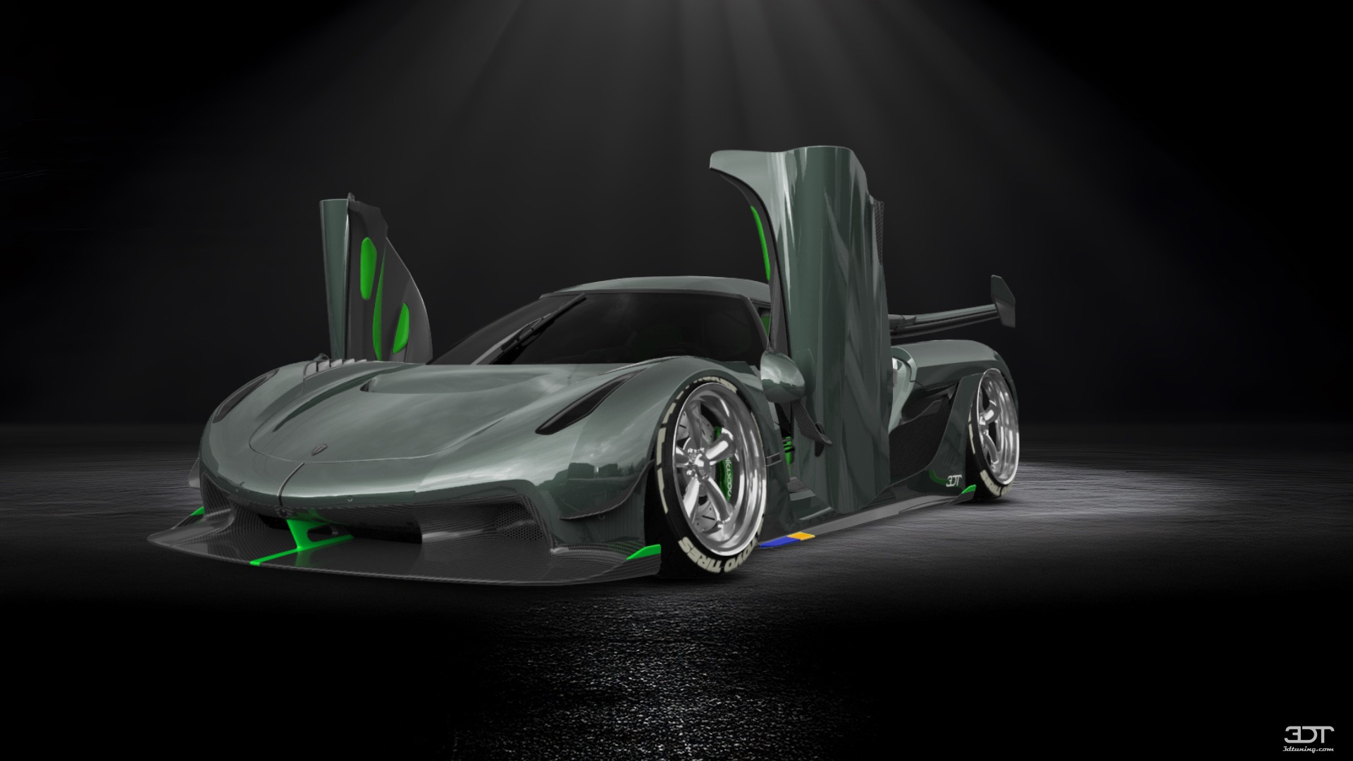Koenigsegg Jesko 2 door targa top 2020 tuning