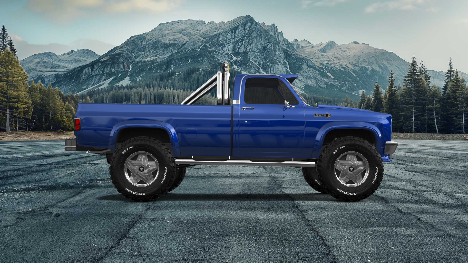 Chevrolet Silverado C-10 2 Door pickup truck 1973 Images