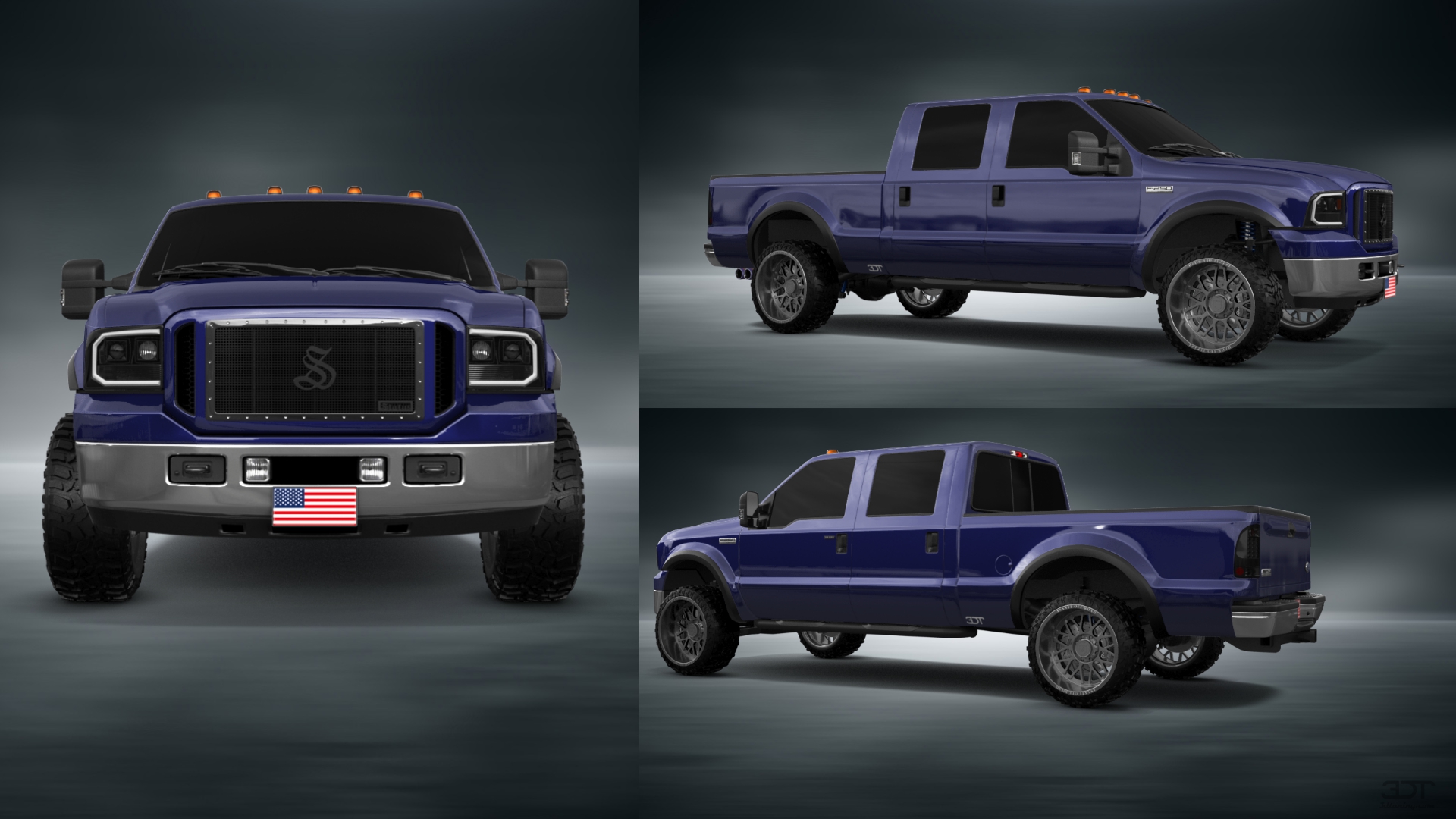 Ford F-250 Crew Cab 4 Door pickup truck 1999