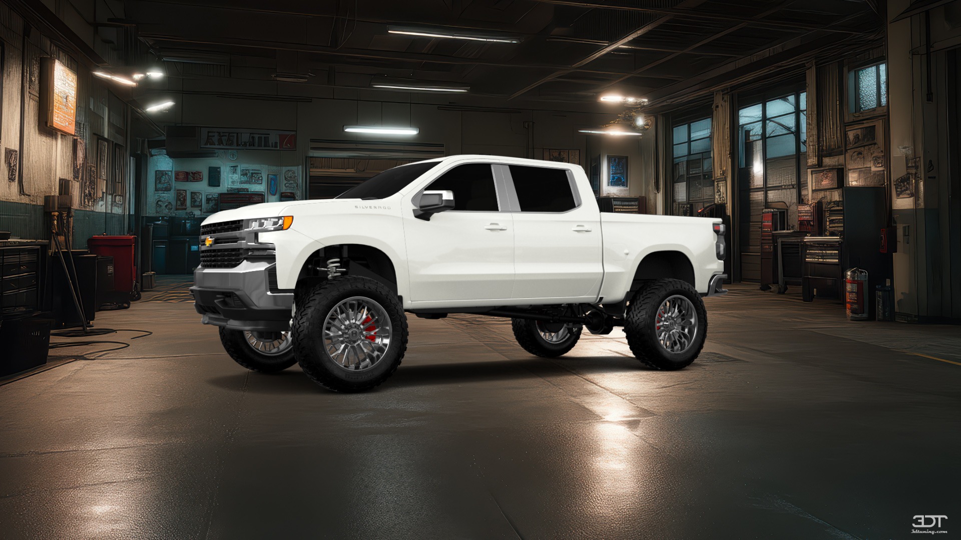 Chevrolet Silverado 1500 4 Door pickup truck 2019 tuning