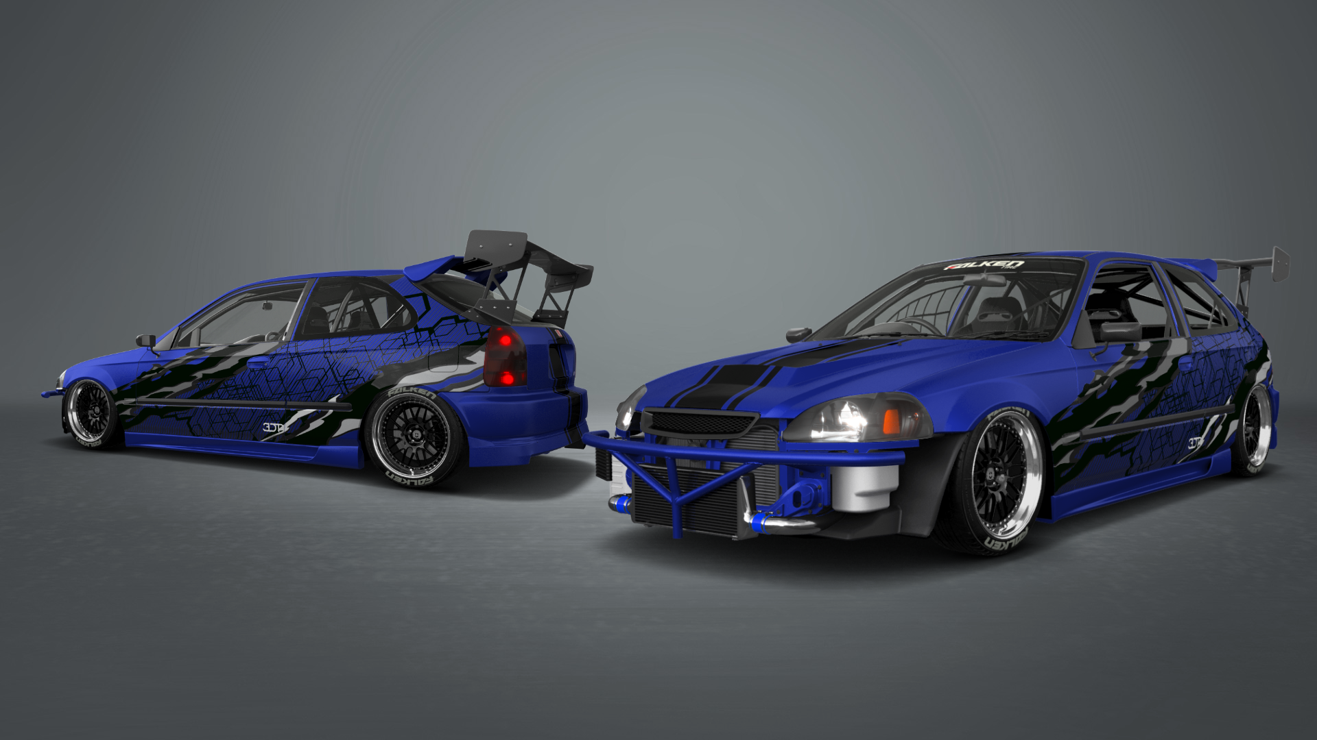 Honda Civic 3 Door Hatchback 1997 Images