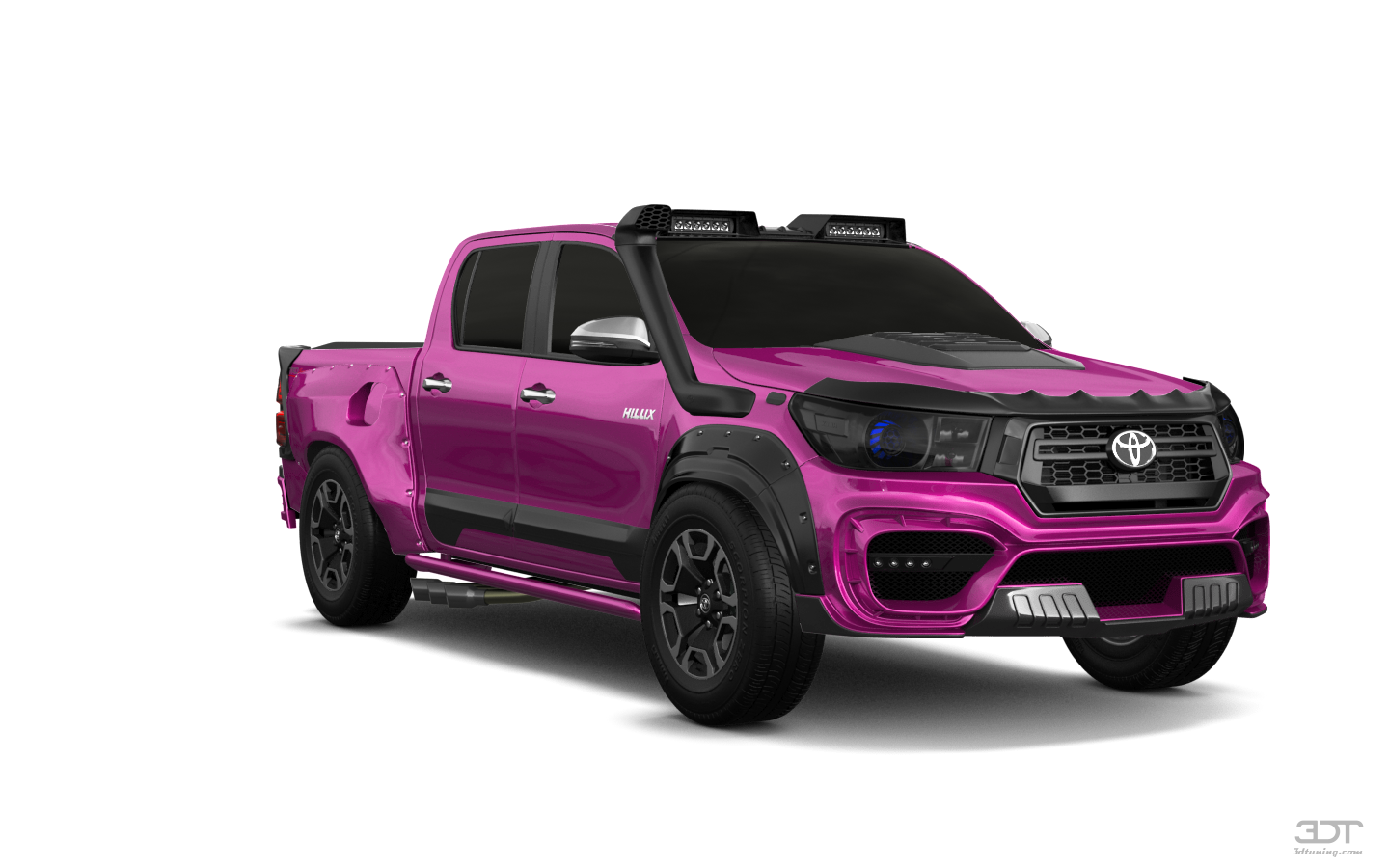 Tuning Toyota Hilux Double Cab 4 Door pickup truck 2015