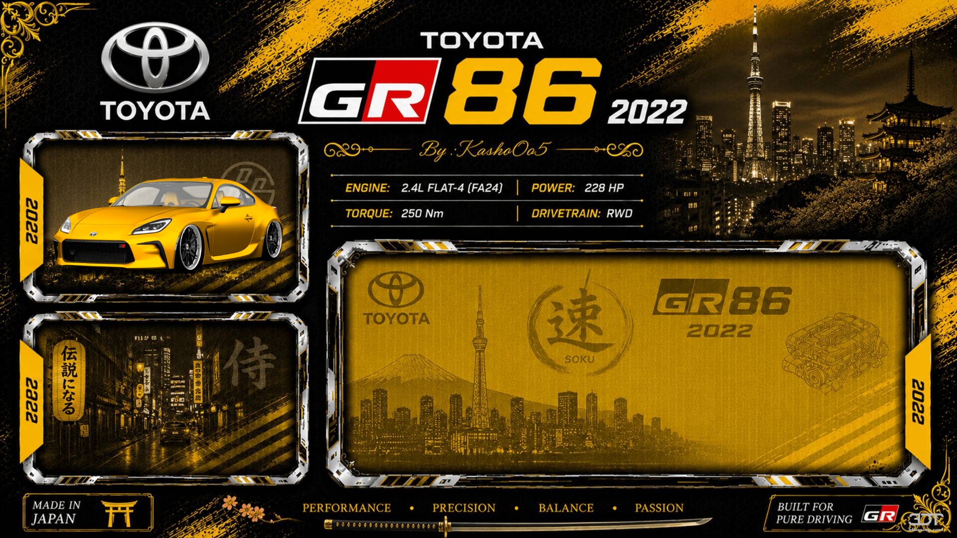 Toyota GR86 2 Door Coupe 2022 Images