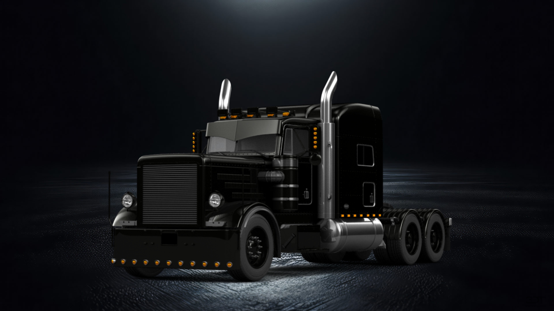 Peterbilt 359 Truck 1987