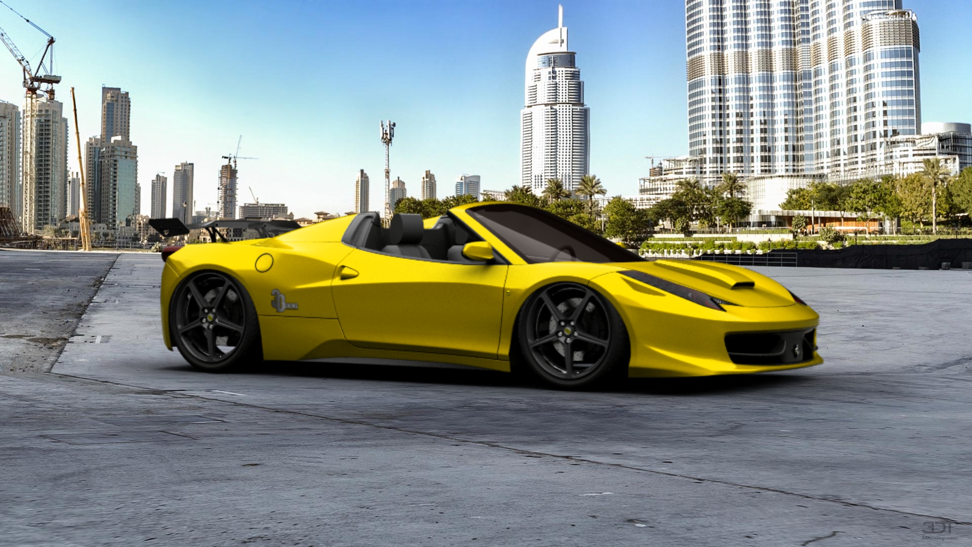 Ferrari 458 Spyder Coupe Convertible 2012 tuning