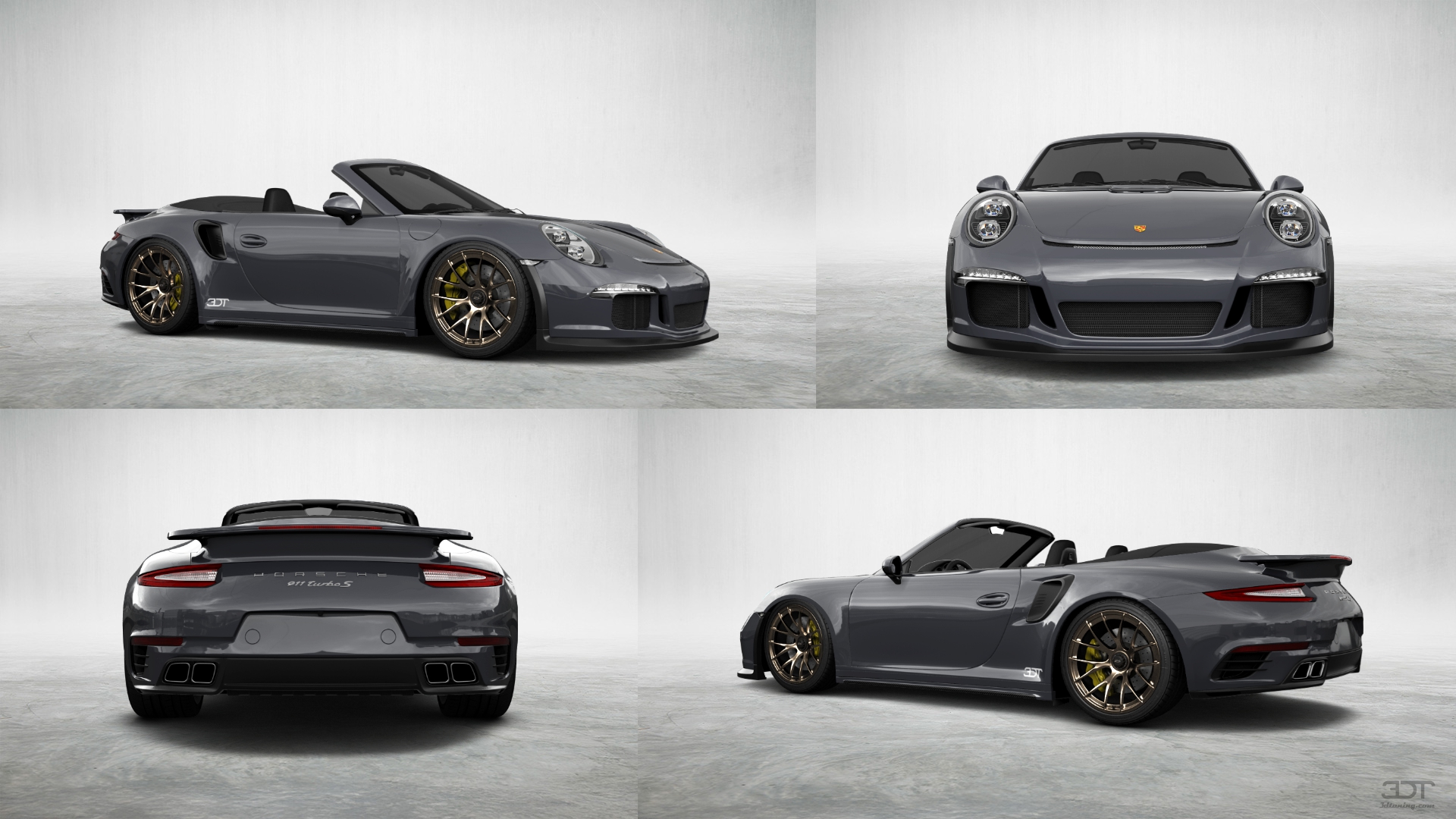 Porsche 911 Turbo S 2 Door Convertible 2014 tuning