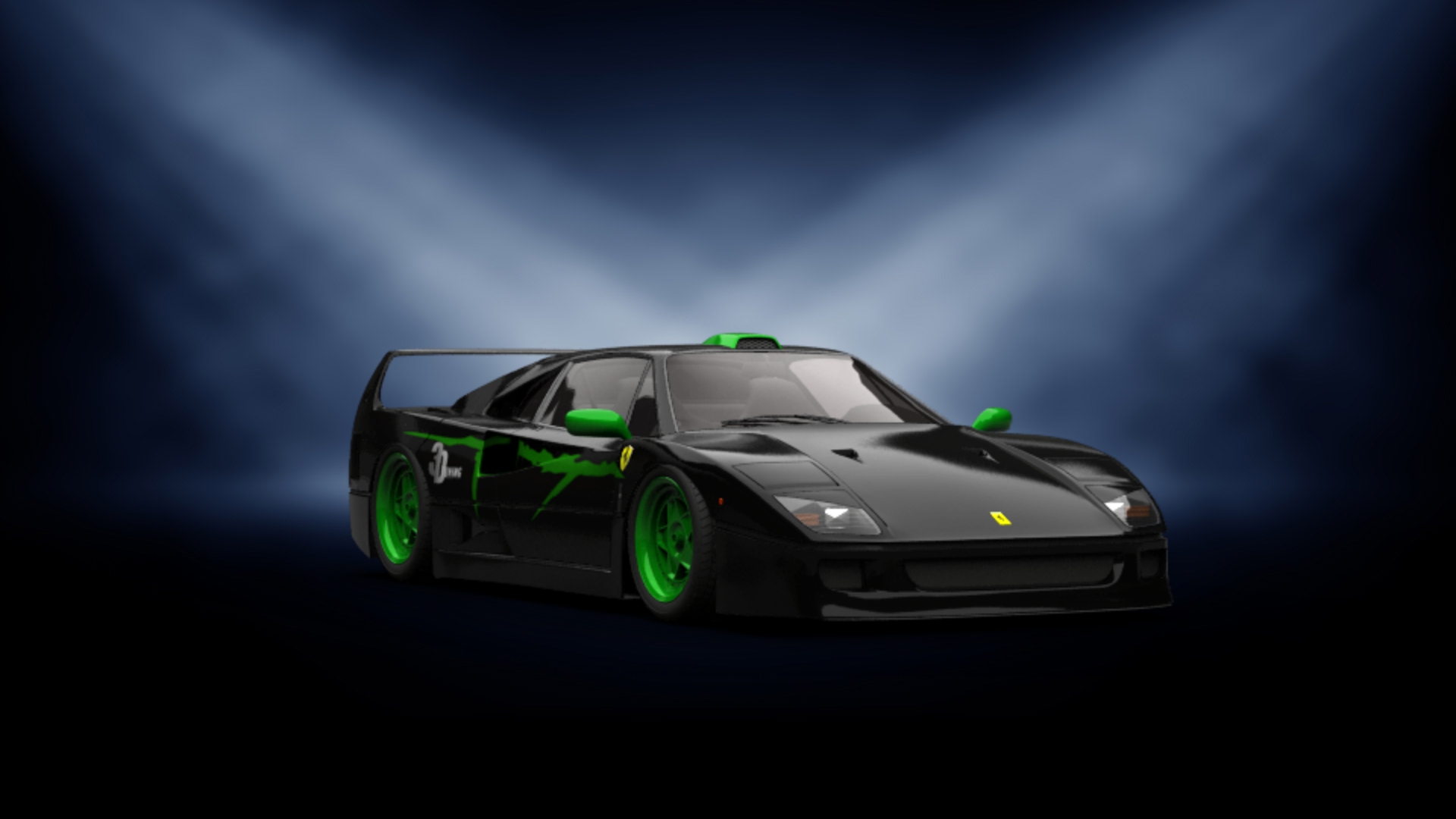 Ferrari F40 Coupe 1987 tuning