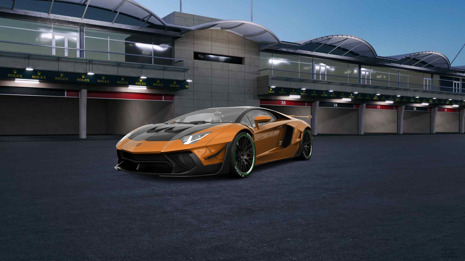 Lamborghini Aventador 2 Door Coupe 2012 tuning