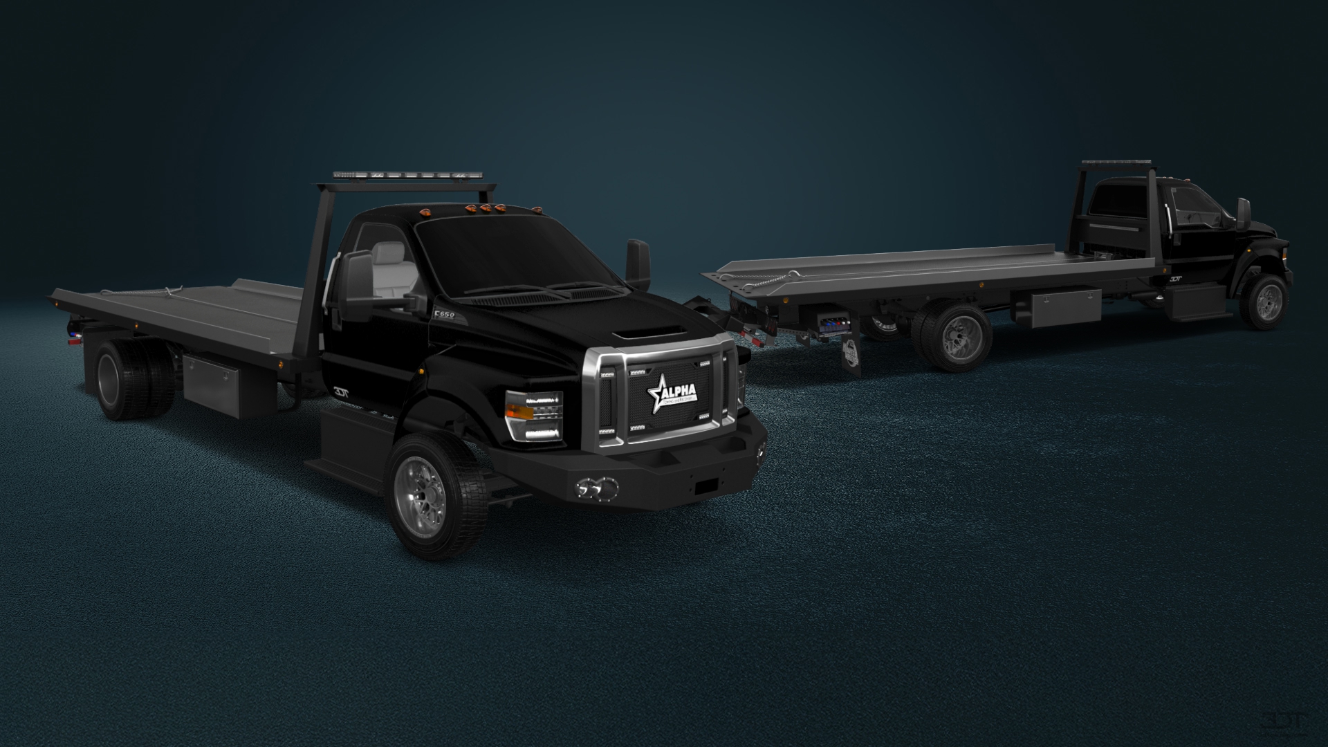 Ford F-650 Tow Truck Pickup 2016 tuning