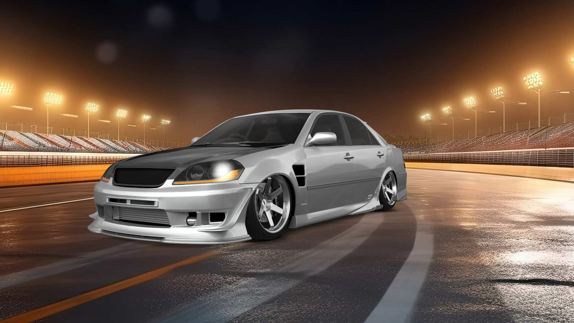 Toyota Mark II 4 Door Saloon 2002 Images