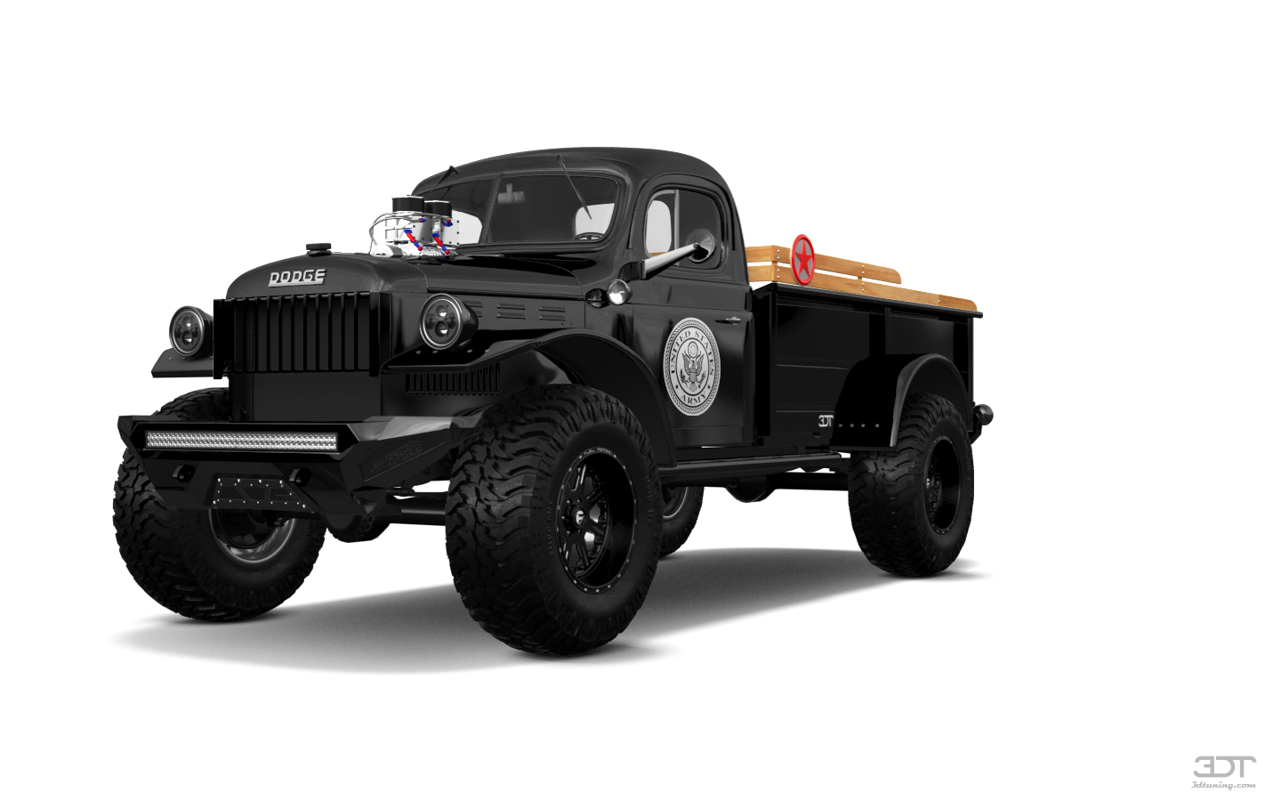Dodge Power Wagon 2 Door pickup truck 1947
