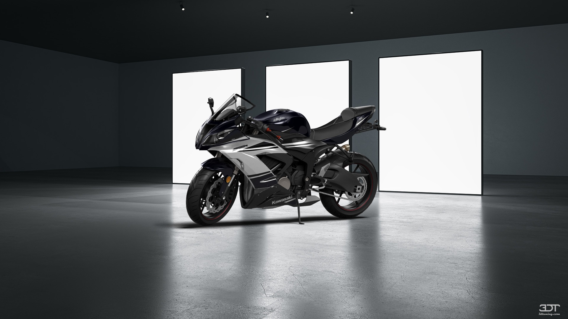 Kawasaki Ninja ZX 6R Sport Bike 2015 tuning