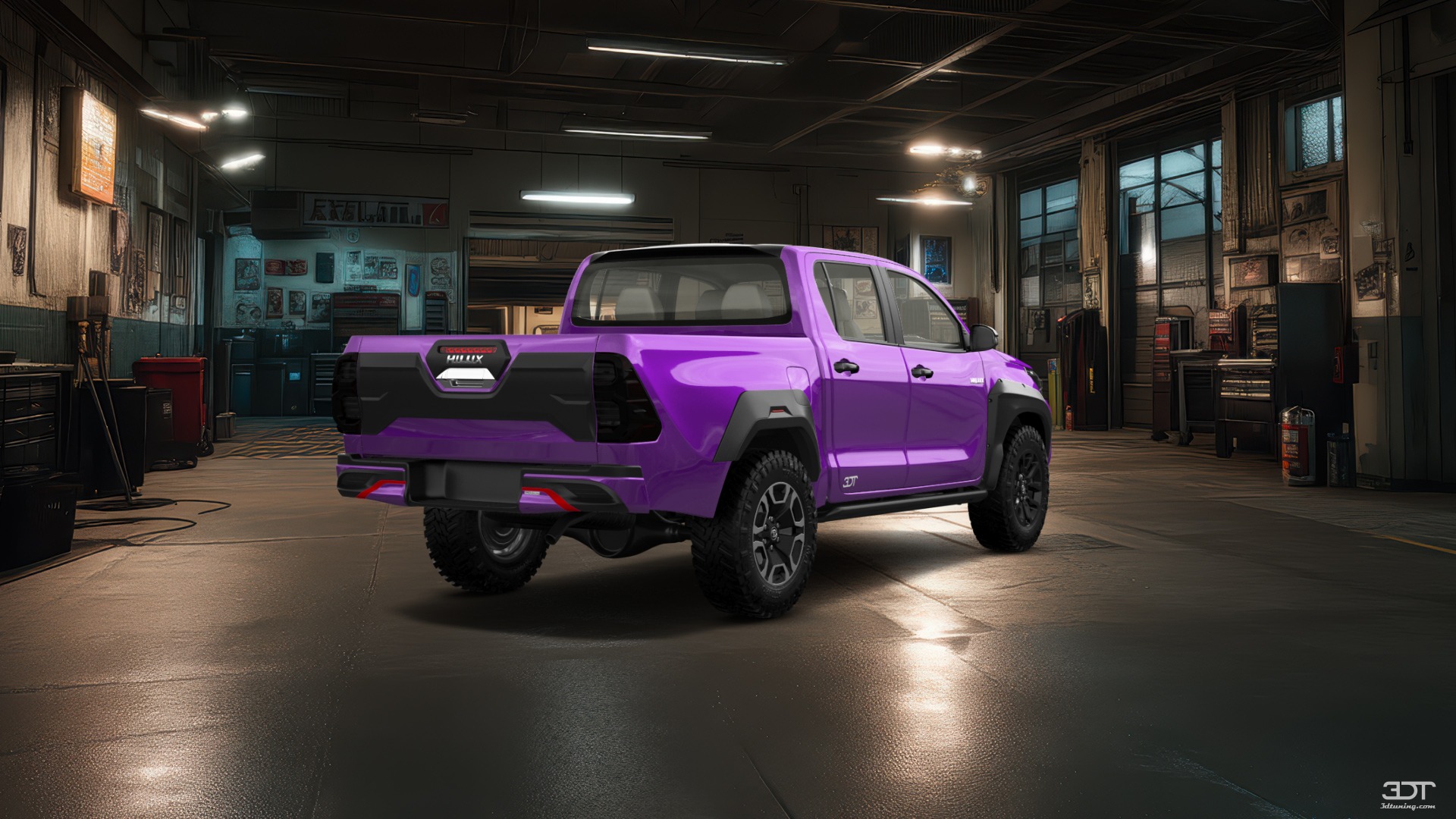 Toyota Hilux Double Cab 4 Door pickup truck 2015 tuning