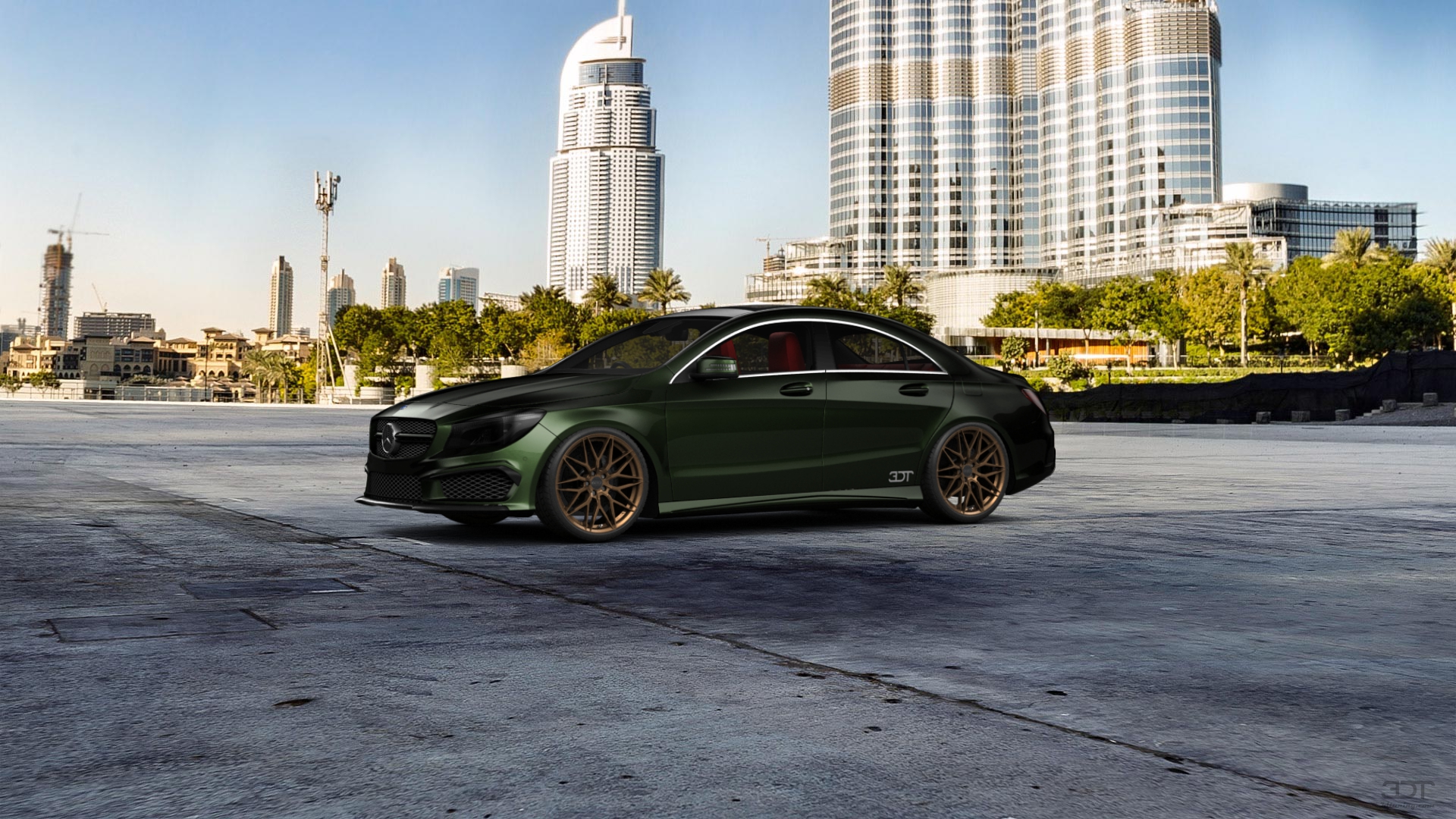 Mercedes CLA class 4 Door Coupe 2014 tuning