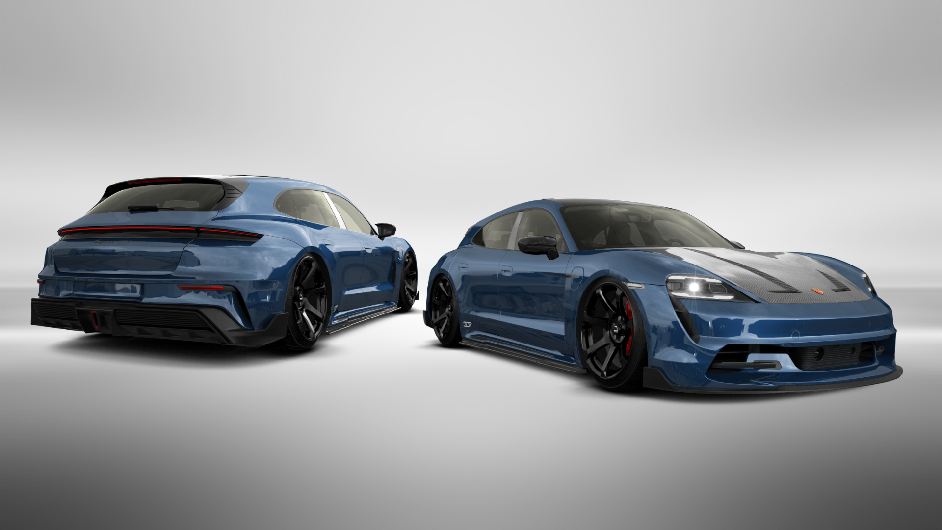 Tuning Porsche Taycan Sport Turismo Shooting Brake 2019