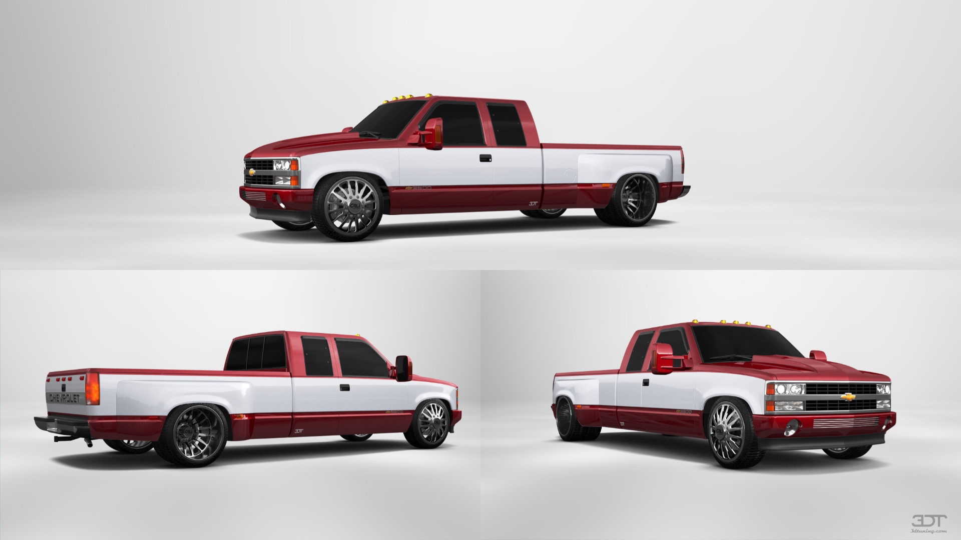 Chevrolet K3500 Extended Cab Pickup Truck 1988