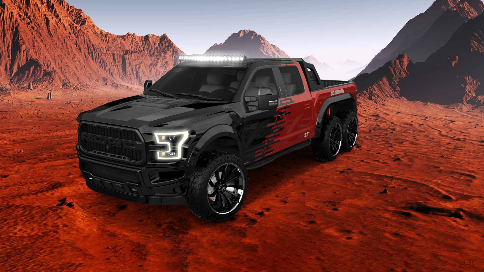 Ford Hennessey VelociRaptor 6x6 Truck 2017 tuning