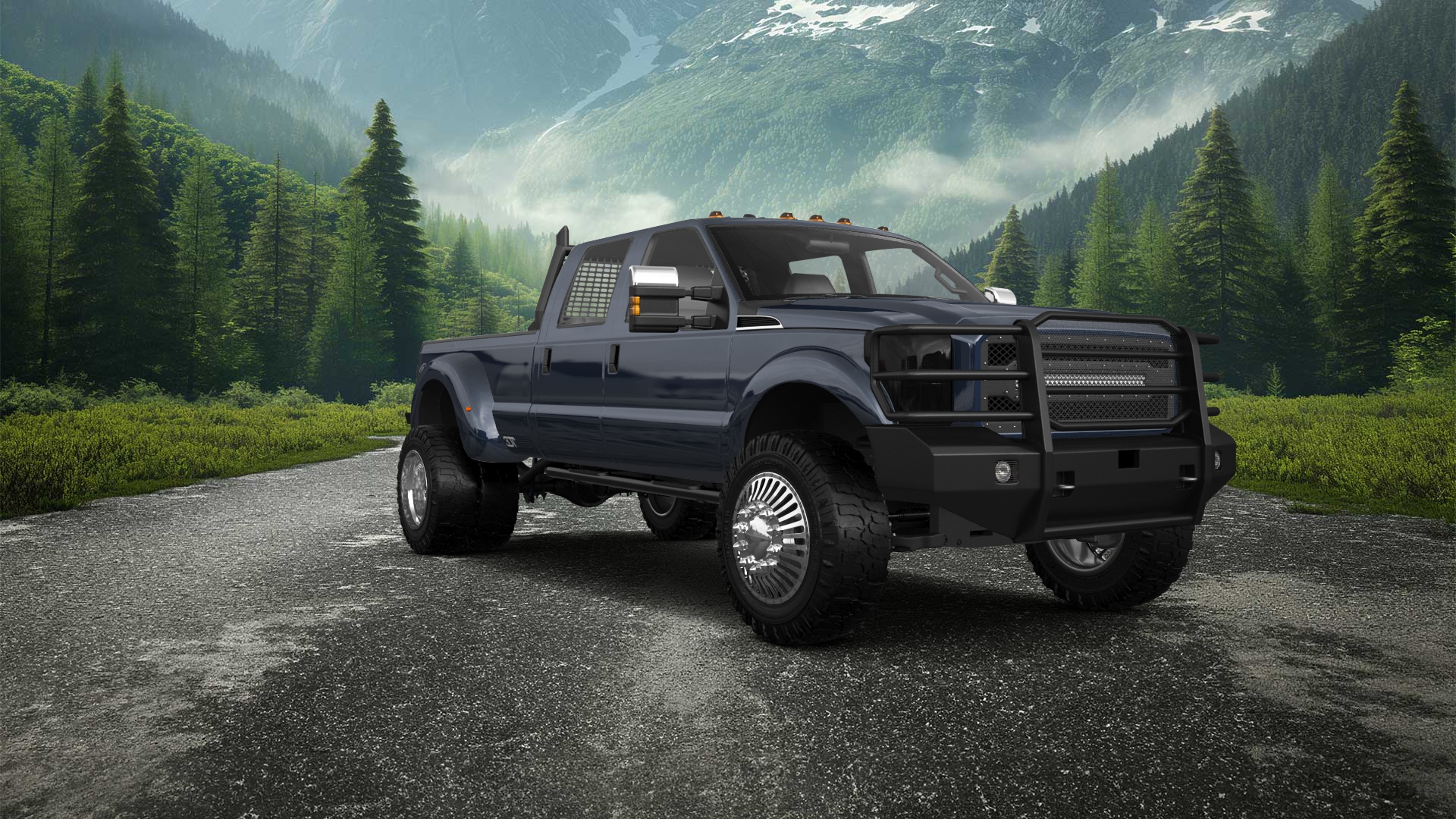 Ford F-350 DRW 4 Door pickup truck 2013