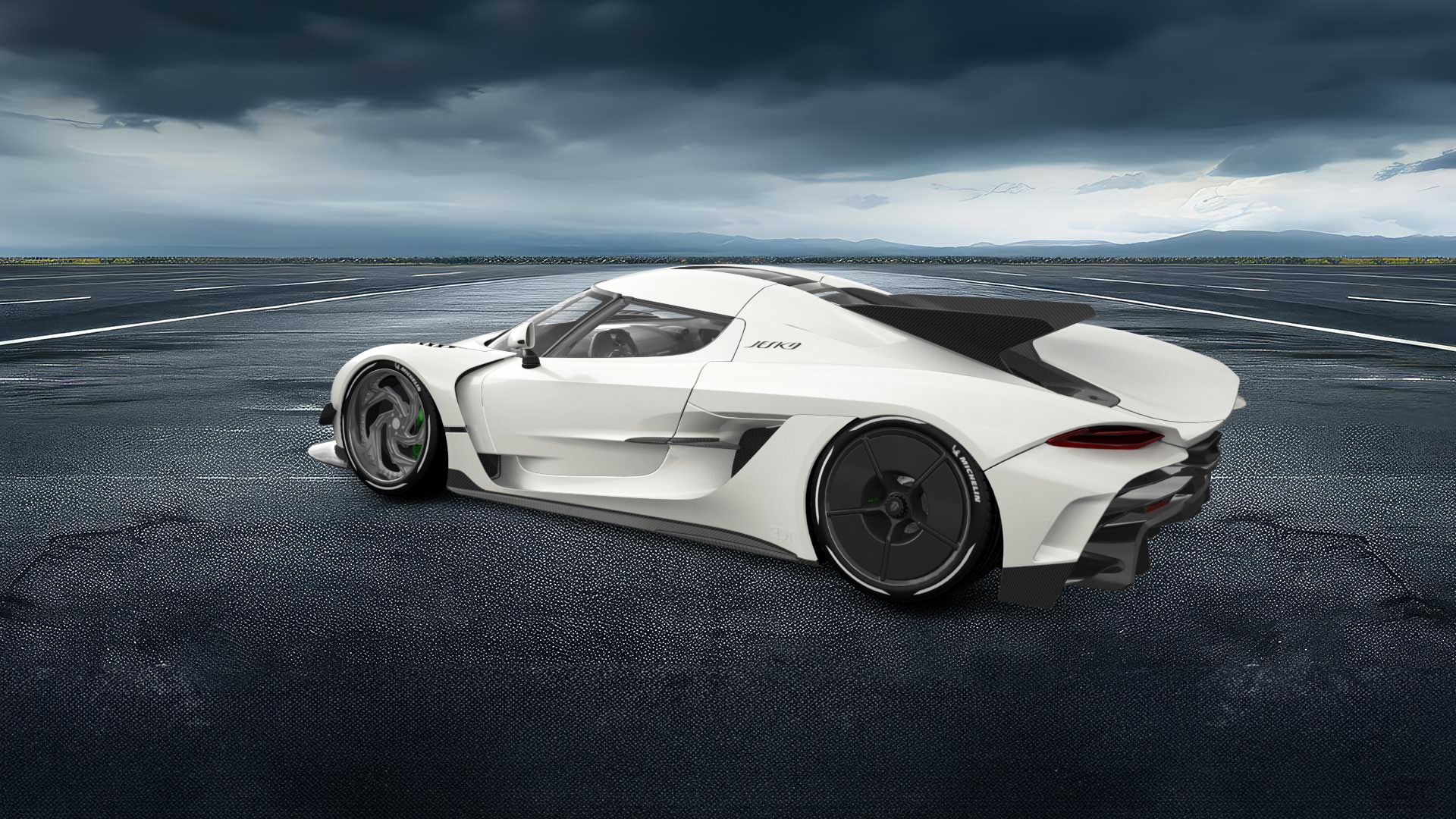 Koenigsegg Jesko 2 door targa top 2020