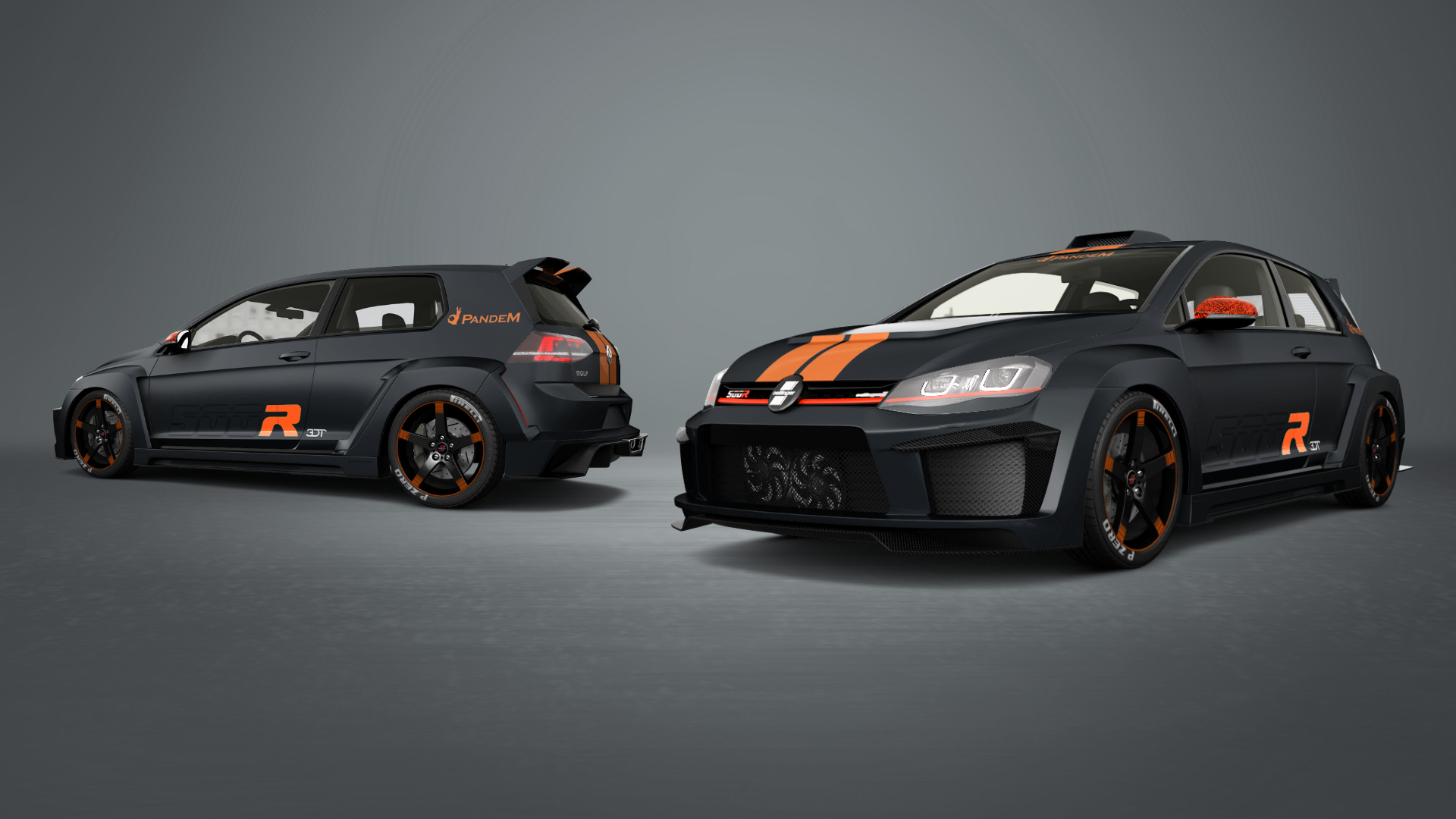 Volkswagen Golf 7 3 Door Hatchback 2013 tuning