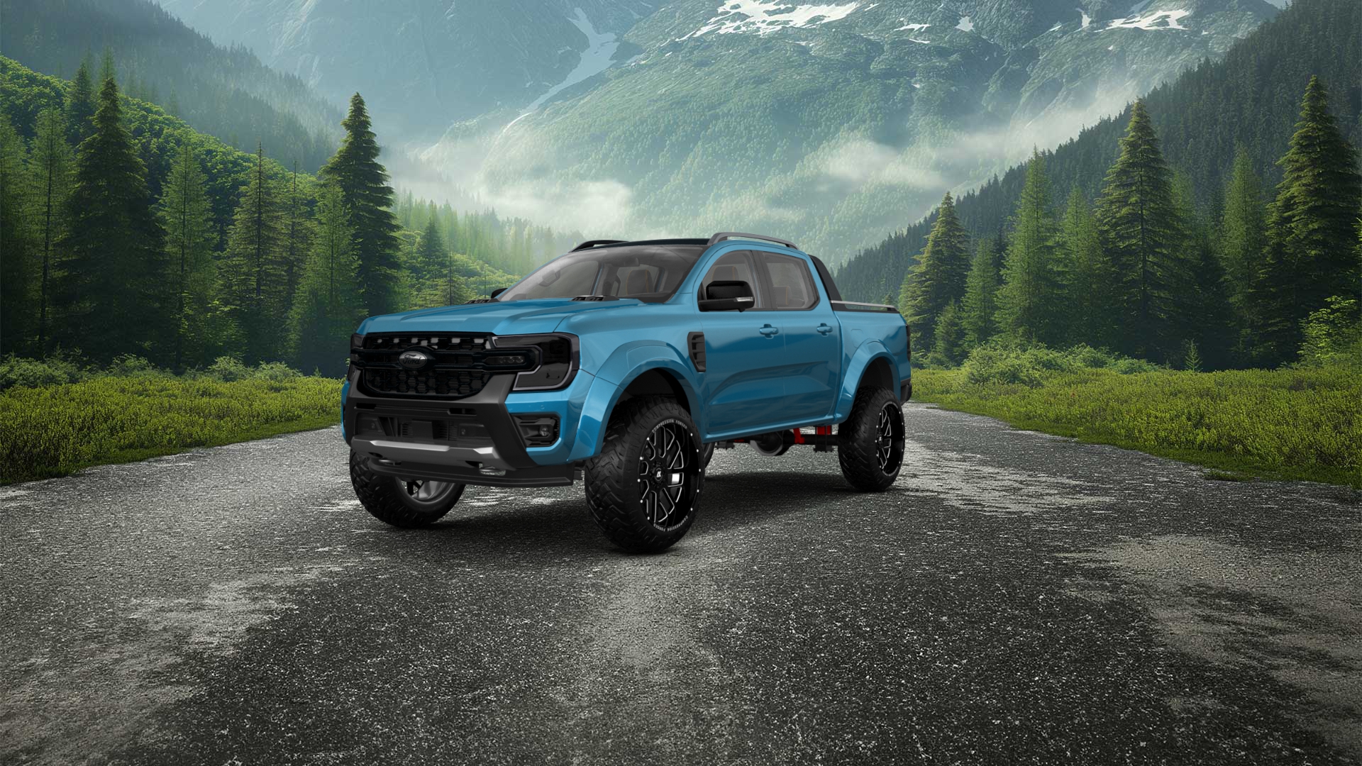 Ford Ranger 4 Door pickup truck 2022