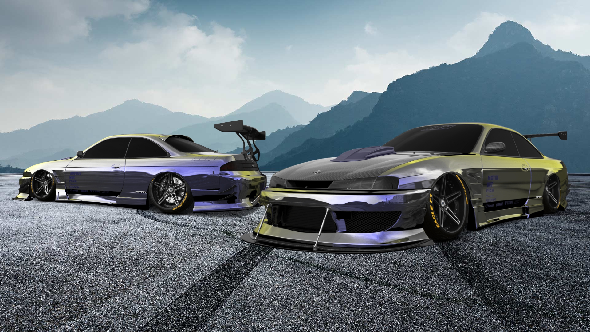 Nissan Silvia S14 2 Door Coupe 1995 tuning