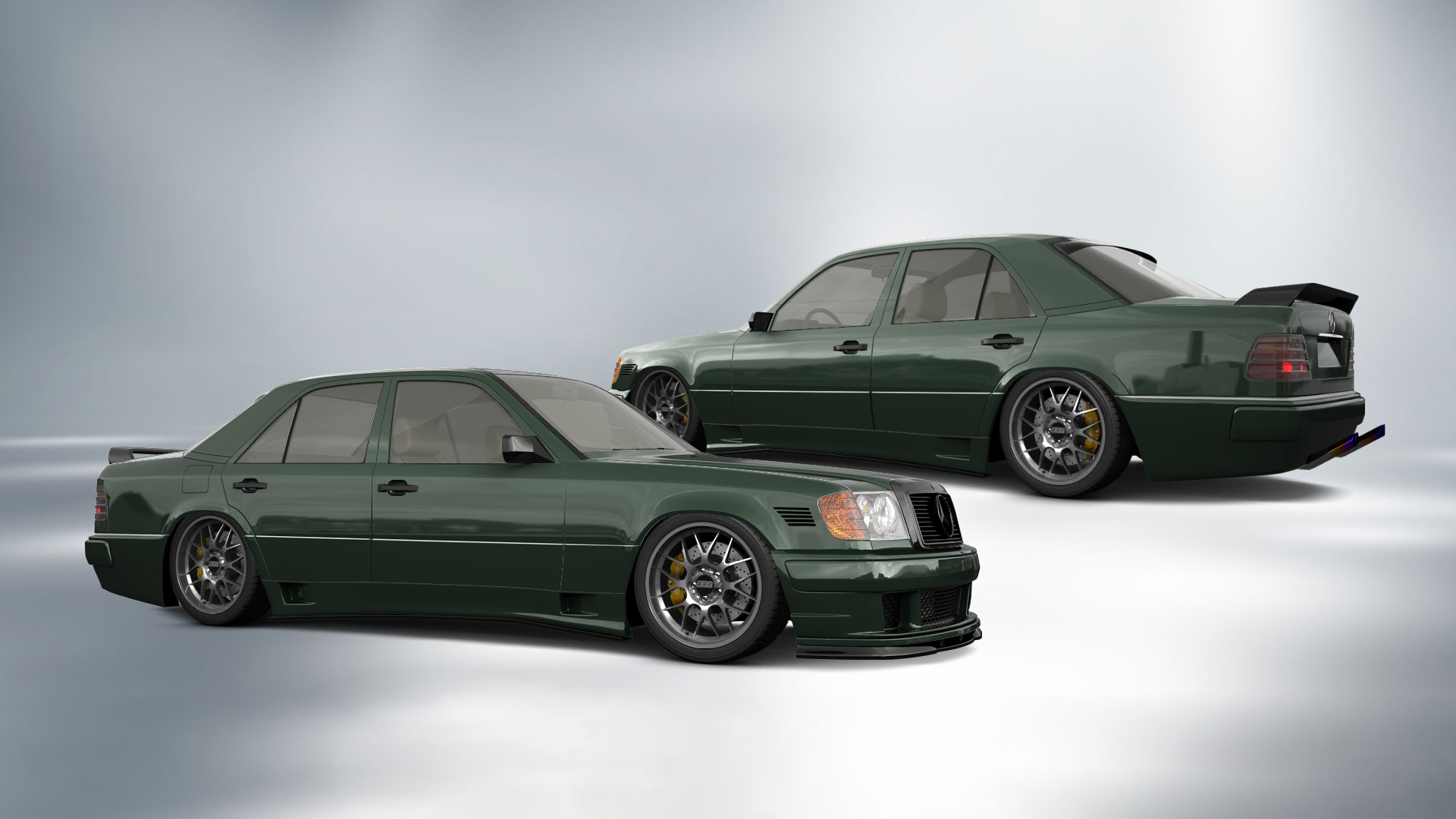 Mercedes E-Class Sedan 1984 tuning