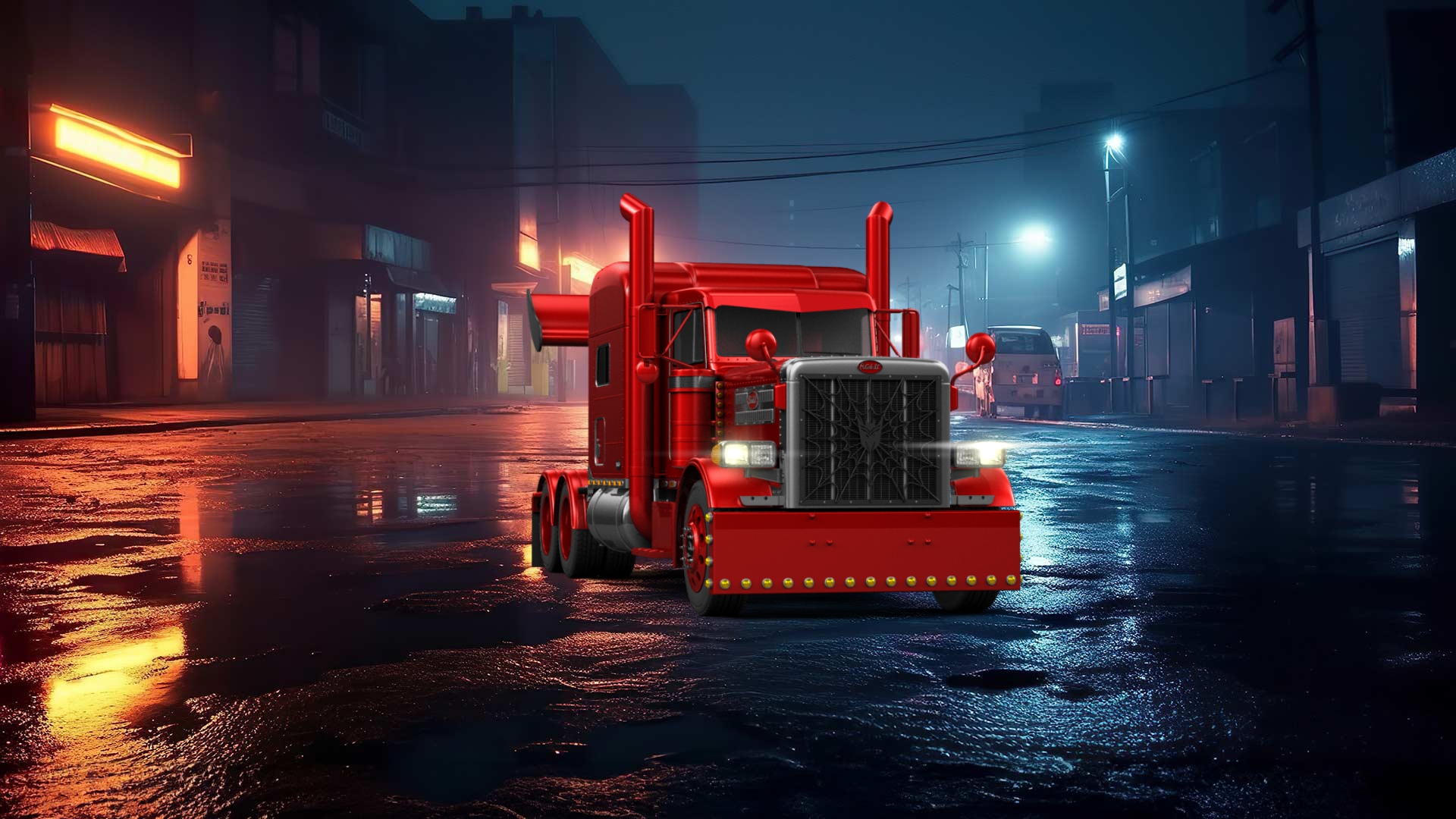 Peterbilt 359 Truck 1987