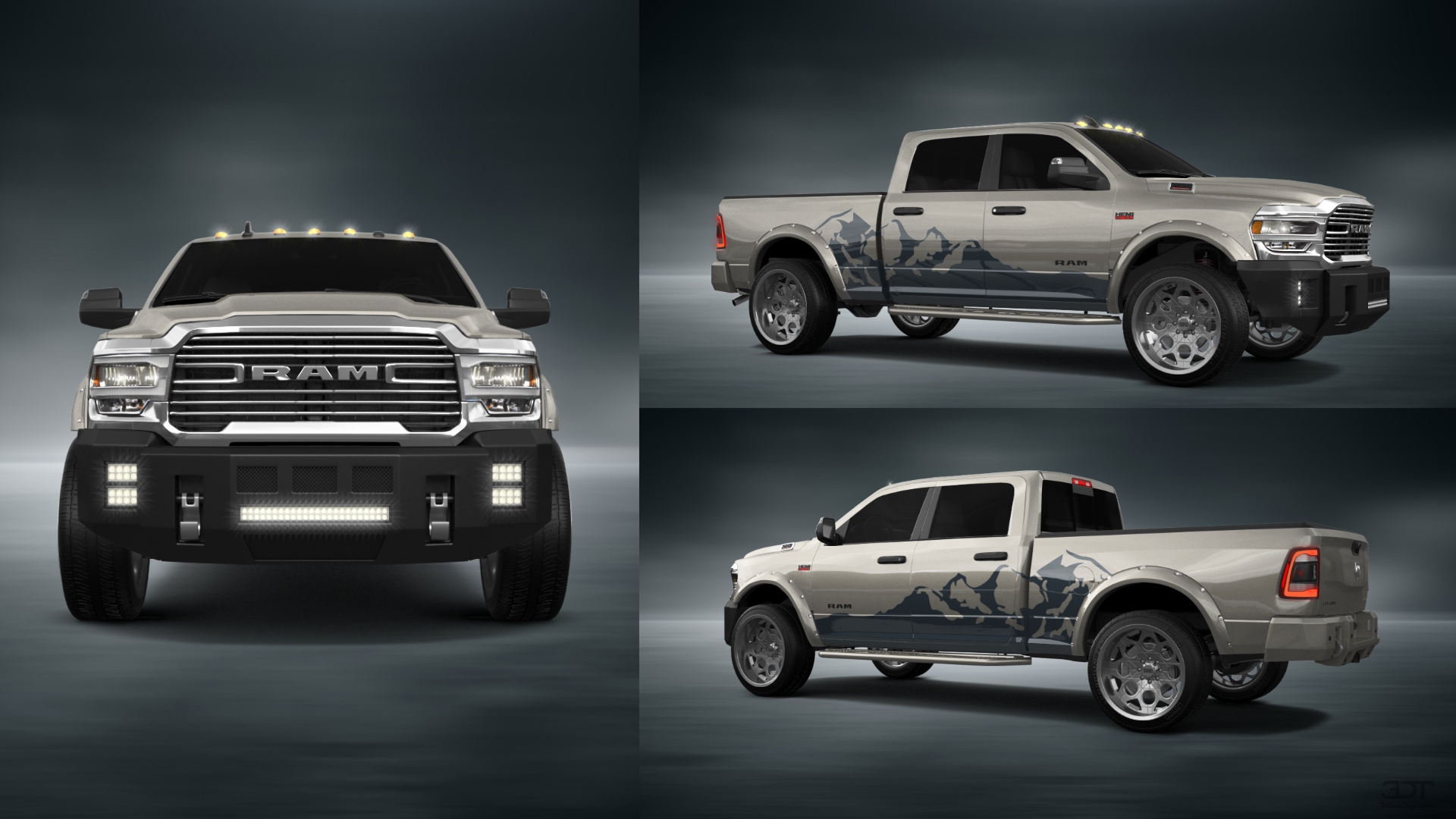 Dodge Ram 2500 4 Door pickup truck 2020 Images