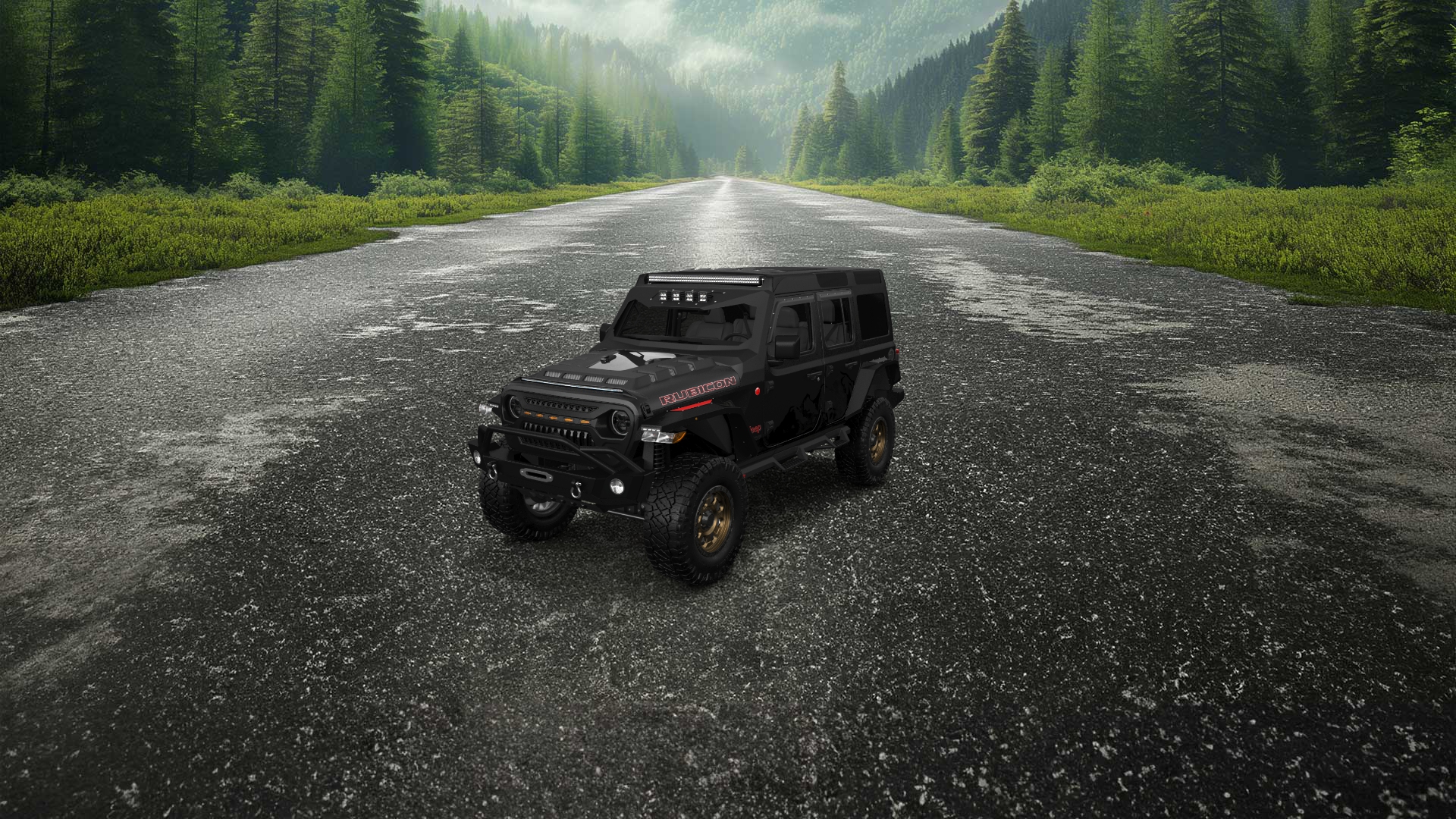 Jeep Wrangler Rubicon JL 4 Door SUV 2017