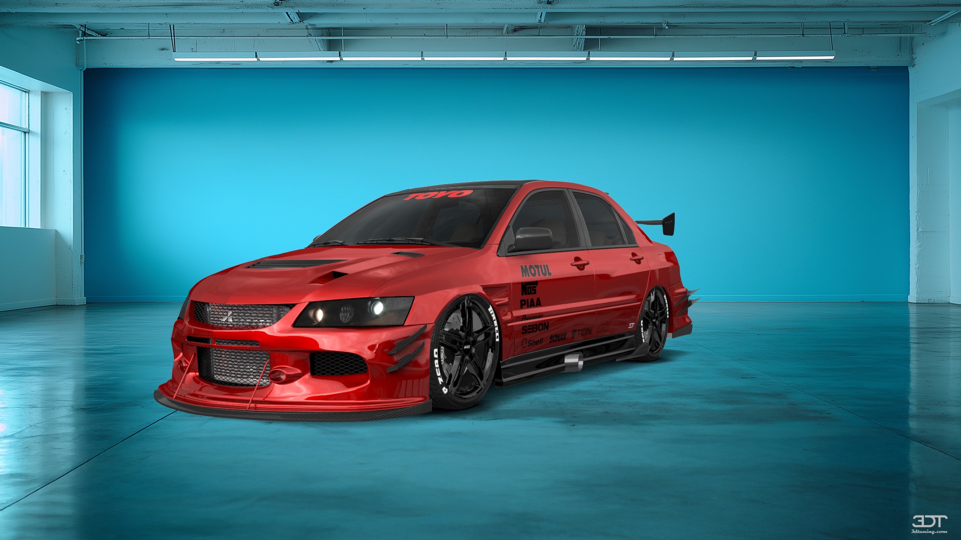 Mitsubishi Lancer Evo IX 4 Door Saloon 2005 tuning