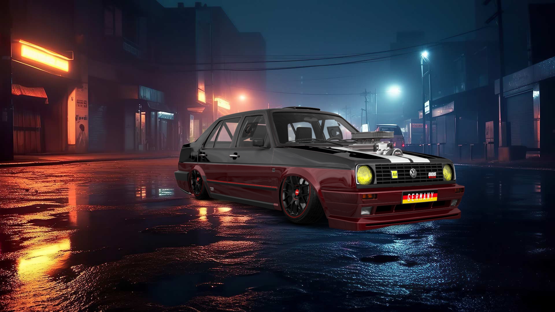 Volkswagen Jetta A2 (mk2) 4 Door Saloon 1985 tuning