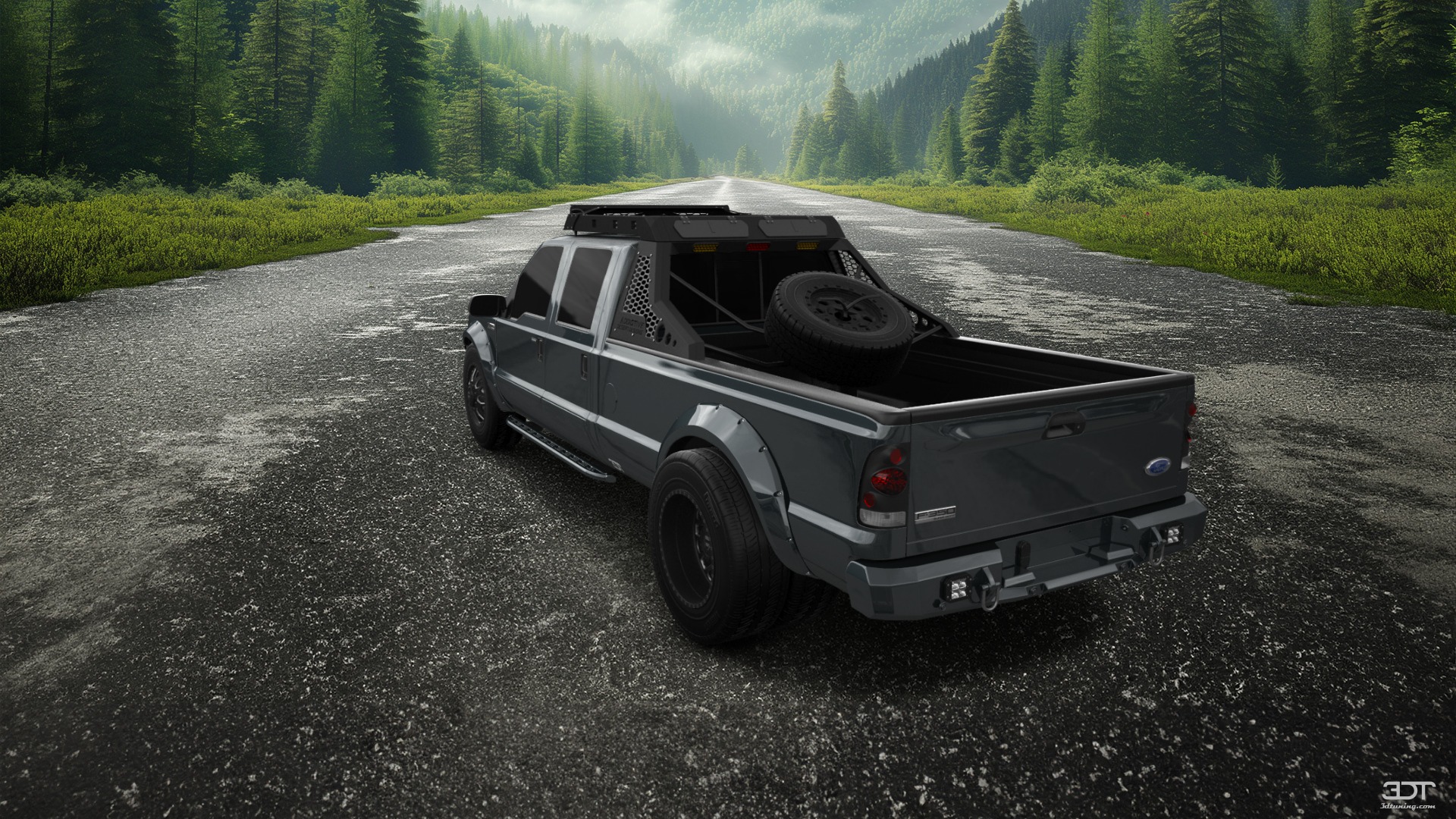 Ford F-350 DRW 4 Door pickup truck 1999 tuning