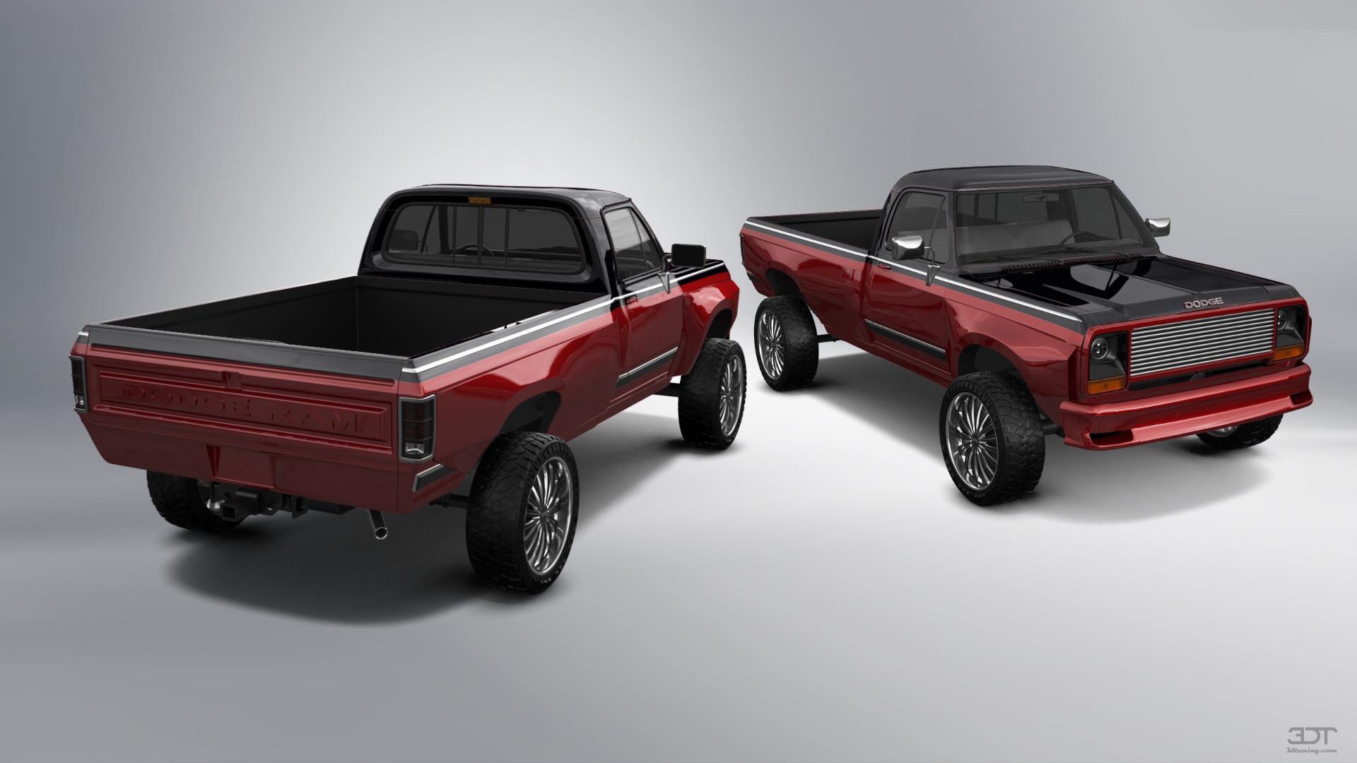 Dodge Ram 250 Regular Cab 2 Door pickup truck 1983 tuning