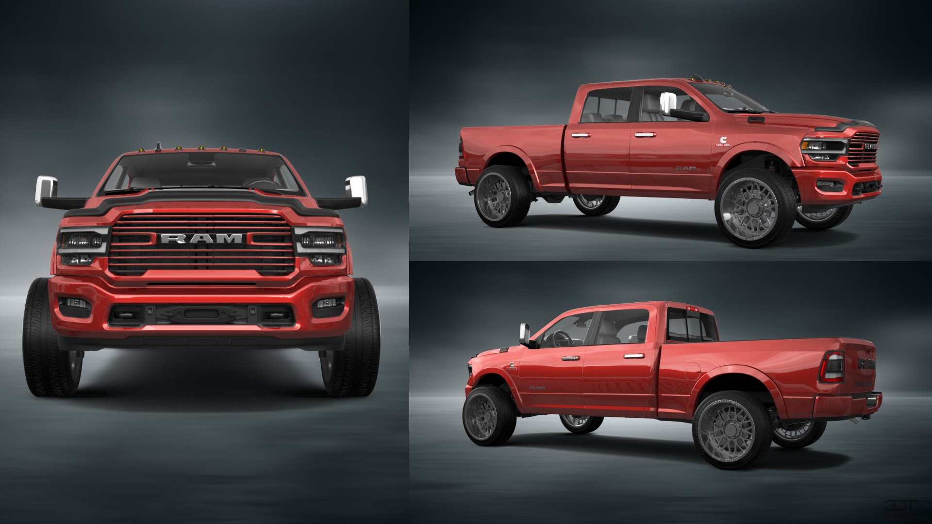 Dodge Ram 2500 4 Door pickup truck 2020 tuning