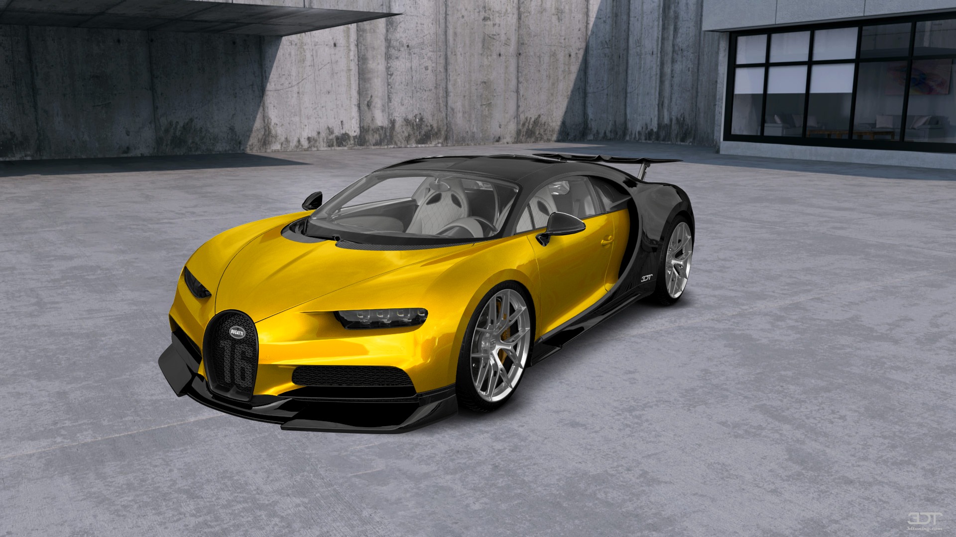 Bugatti Chiron 2 Door Coupe 2016 tuning